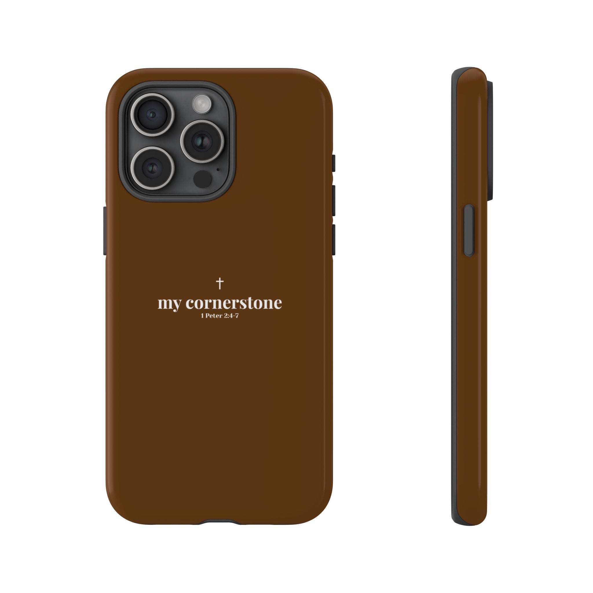 "My Cornerstone" Tough iPhone Case