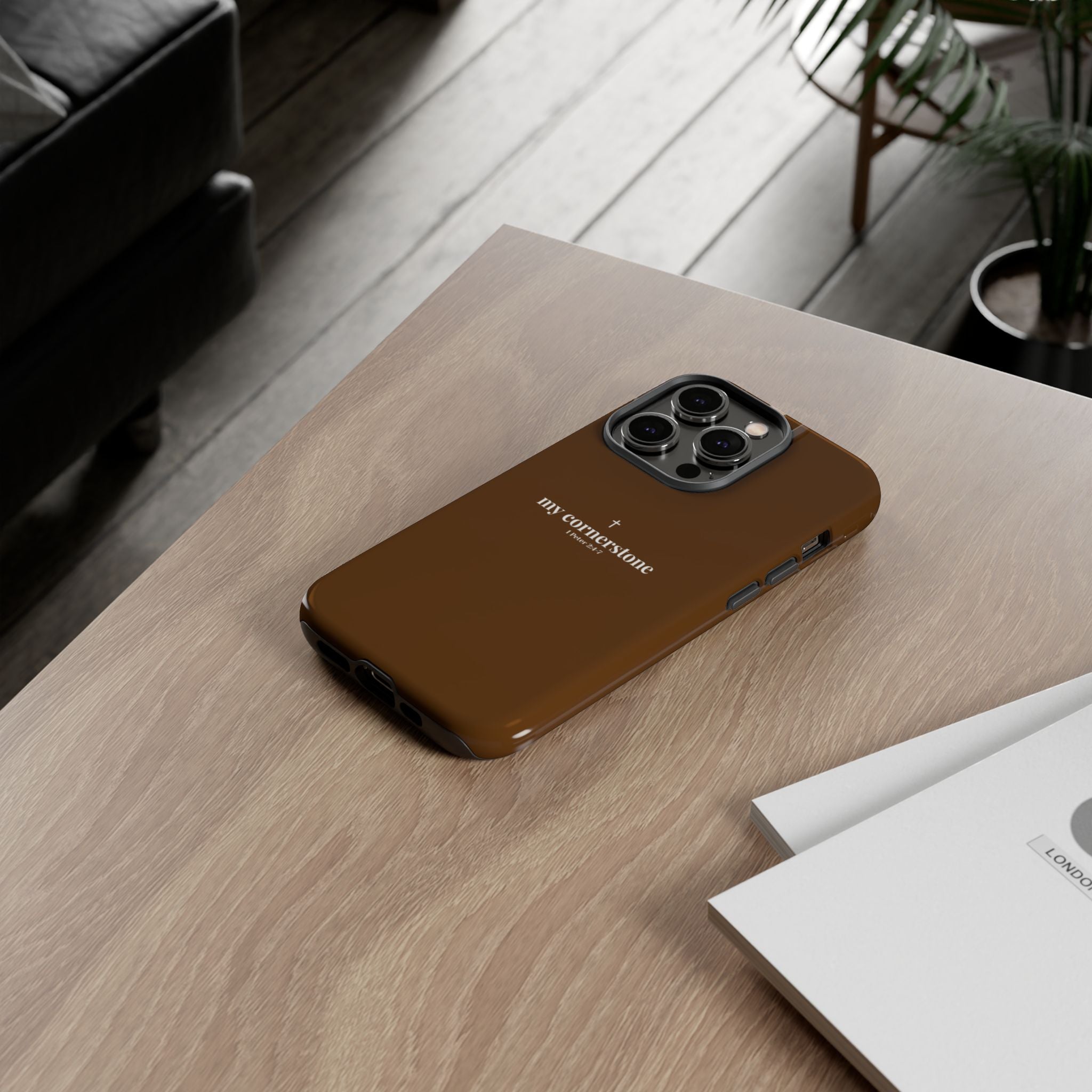 "My Cornerstone" Tough iPhone Case