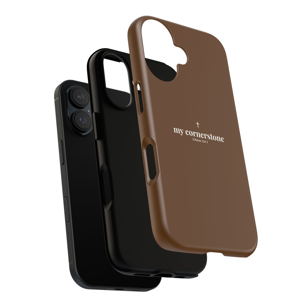"My Cornerstone" Tough iPhone Case