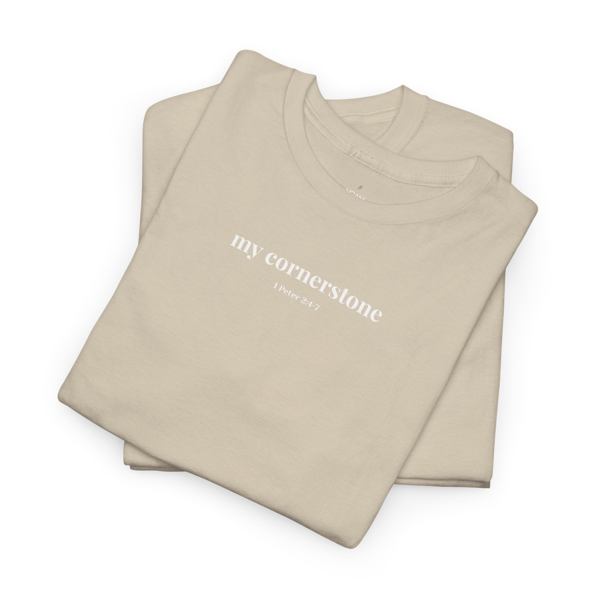 "My Cornerstone" Tee - Unisex 100% Cotton Shirt