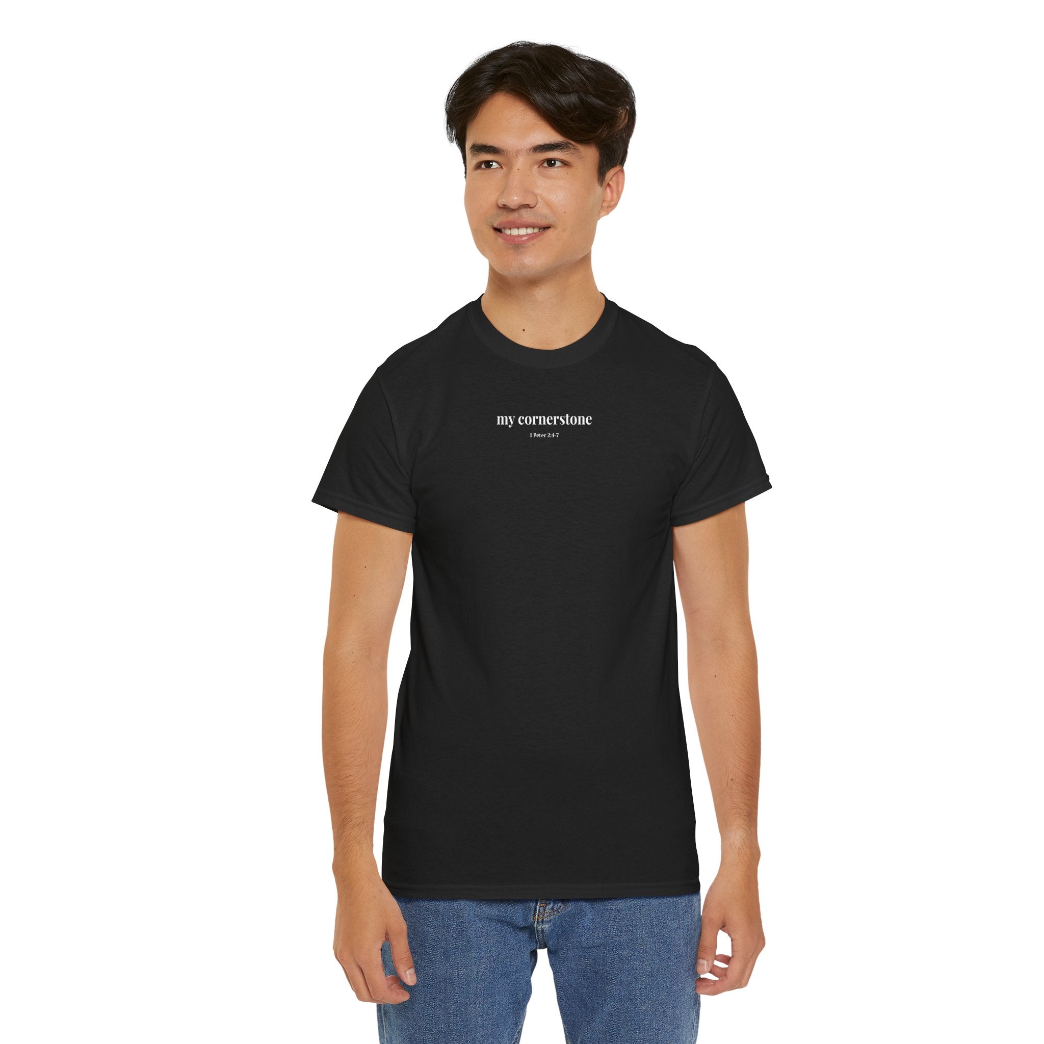 "My Cornerstone" Tee - Unisex 100% Cotton Shirt