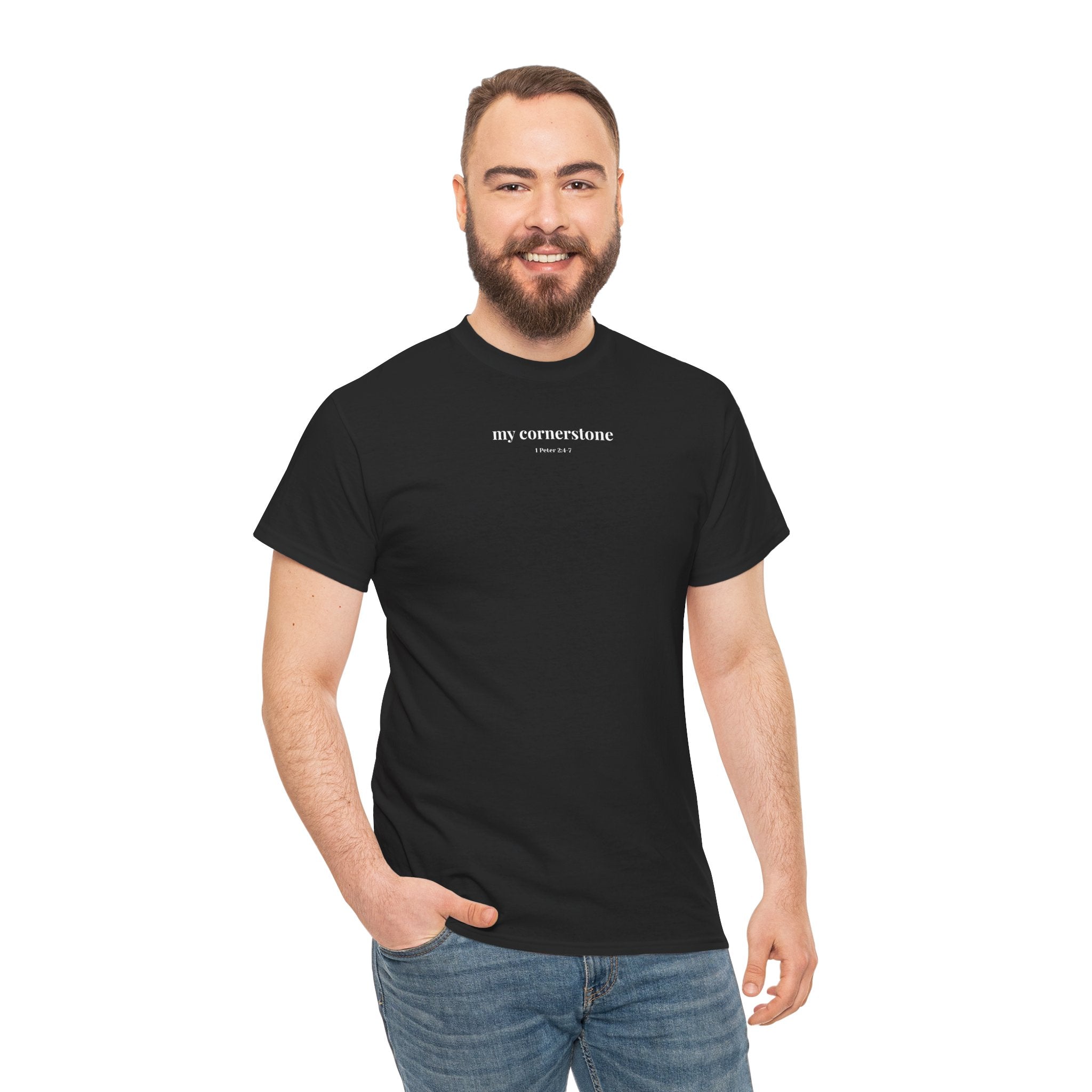 "My Cornerstone" Tee - Unisex 100% Cotton Shirt
