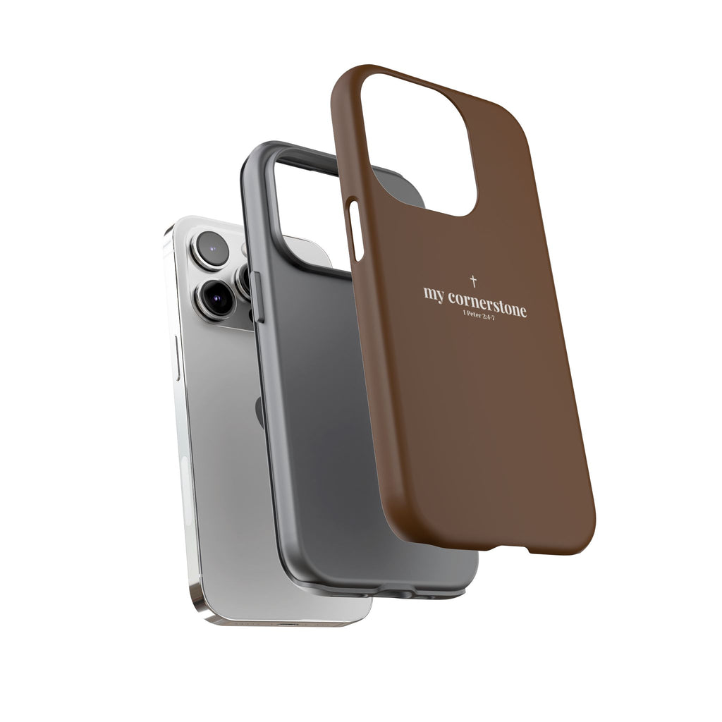 "My Cornerstone" Tough iPhone Case