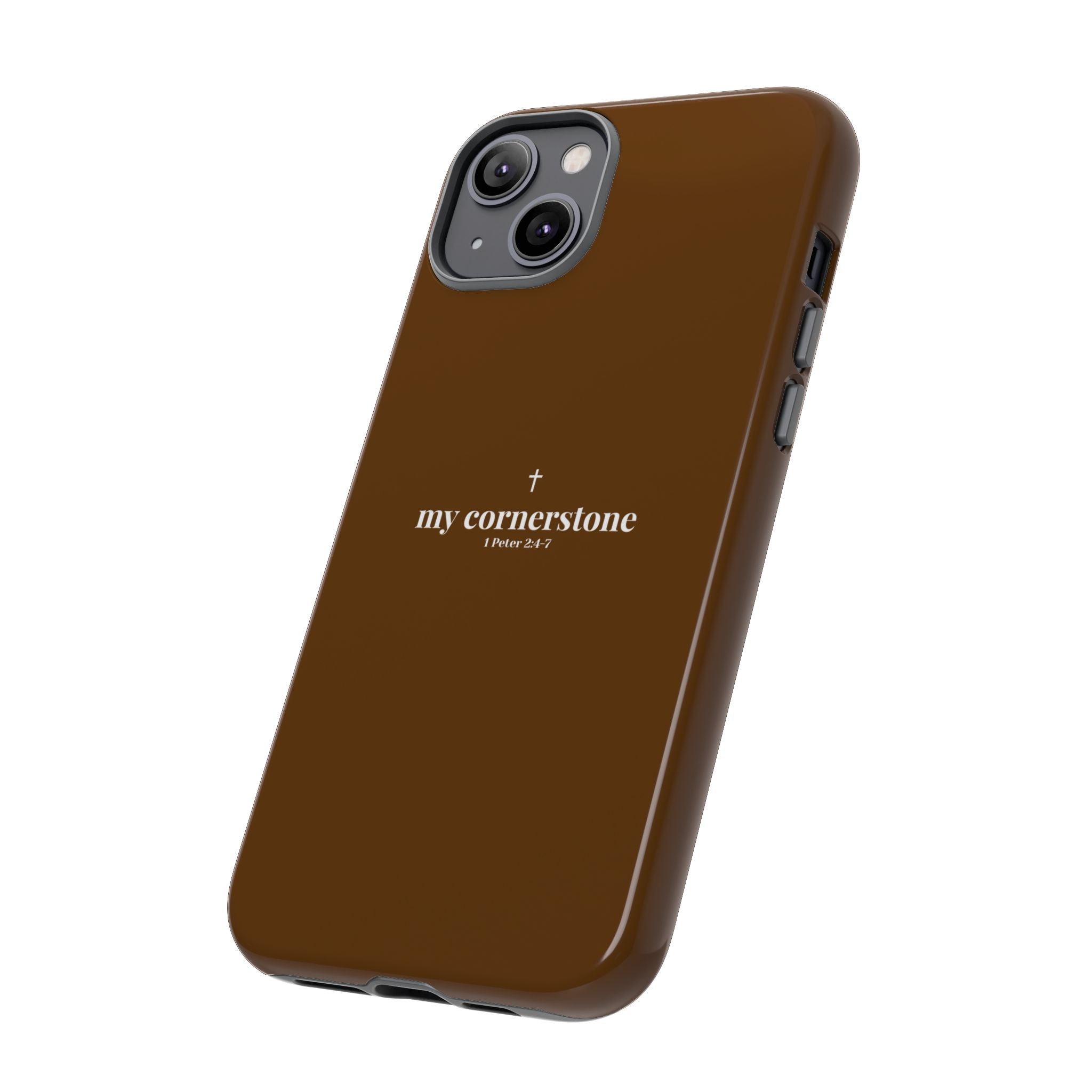 "My Cornerstone" Tough iPhone Case