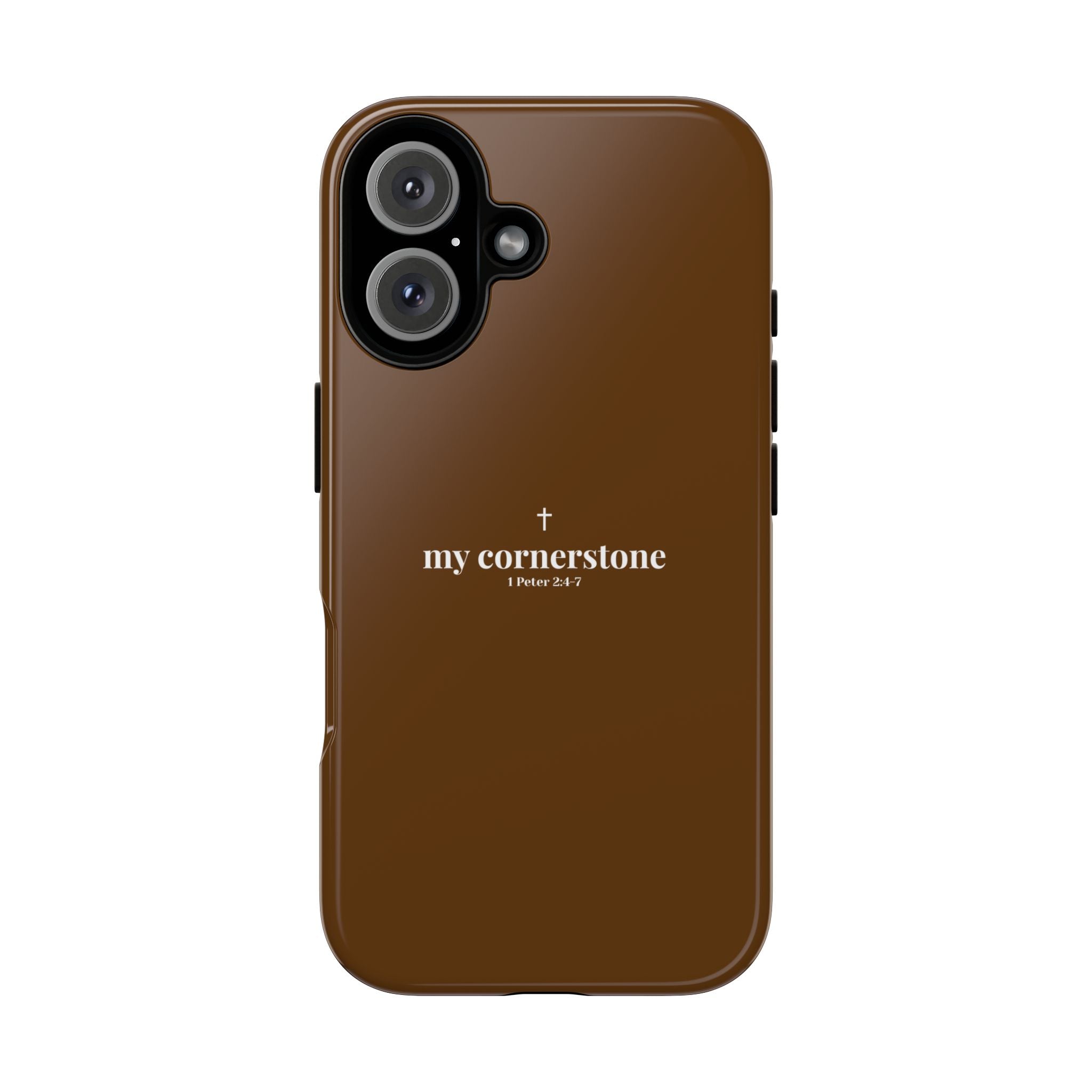 "My Cornerstone" Tough iPhone Case