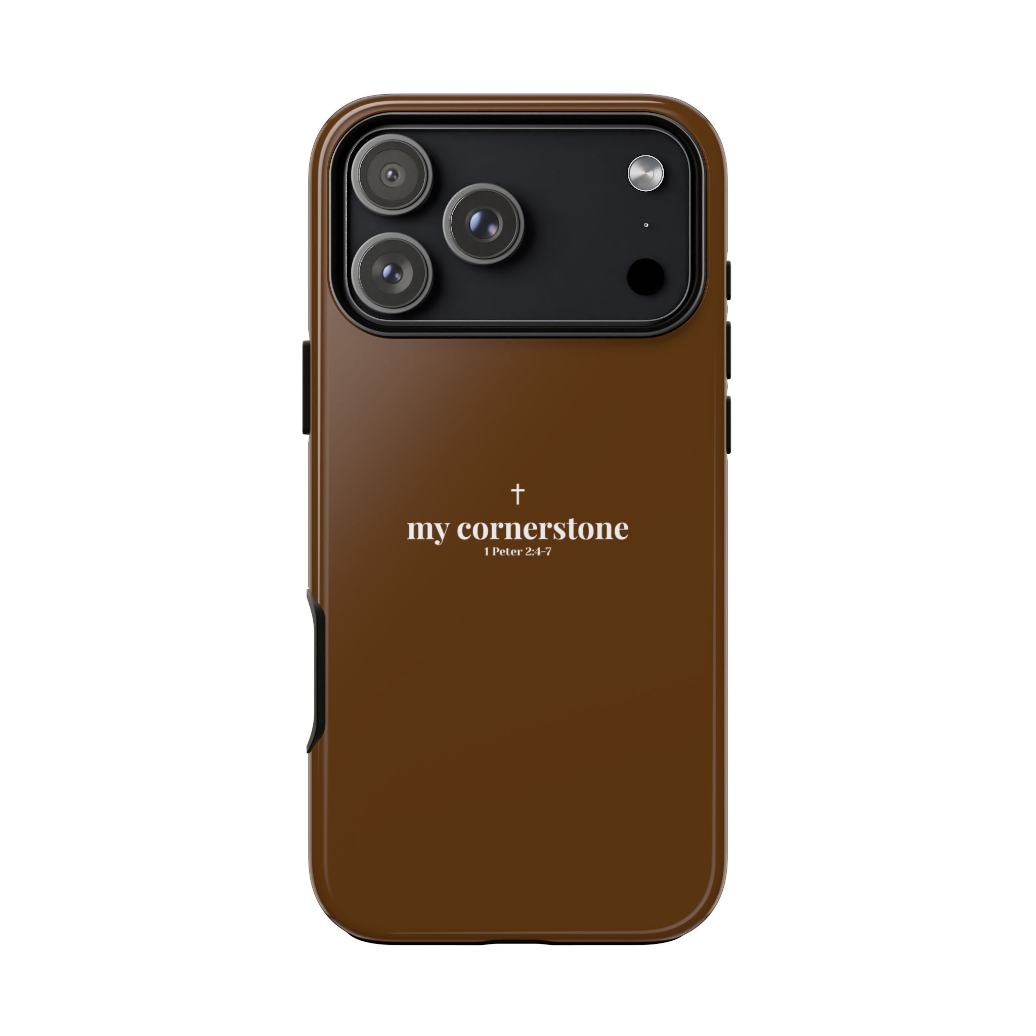"My Cornerstone" Tough iPhone Case