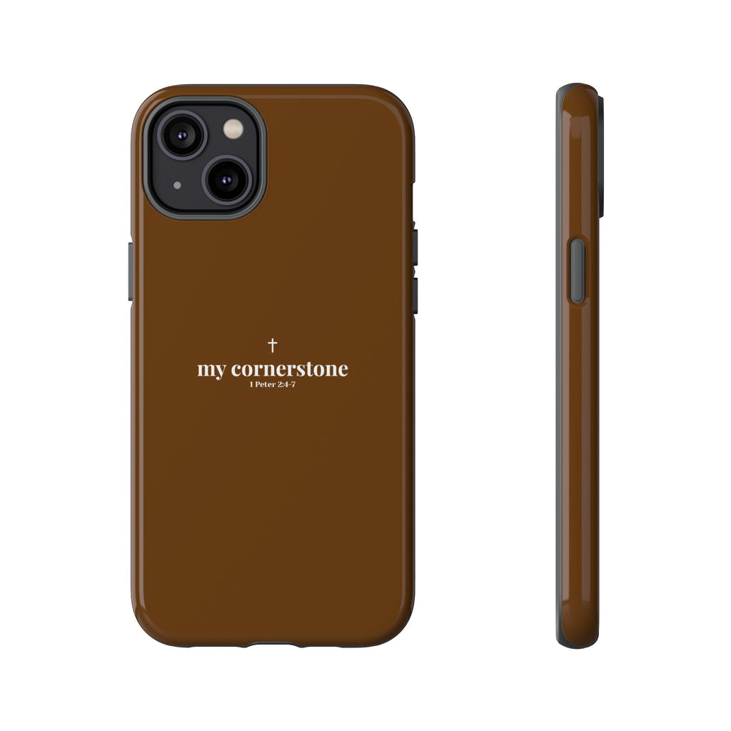 "My Cornerstone" Tough iPhone Case