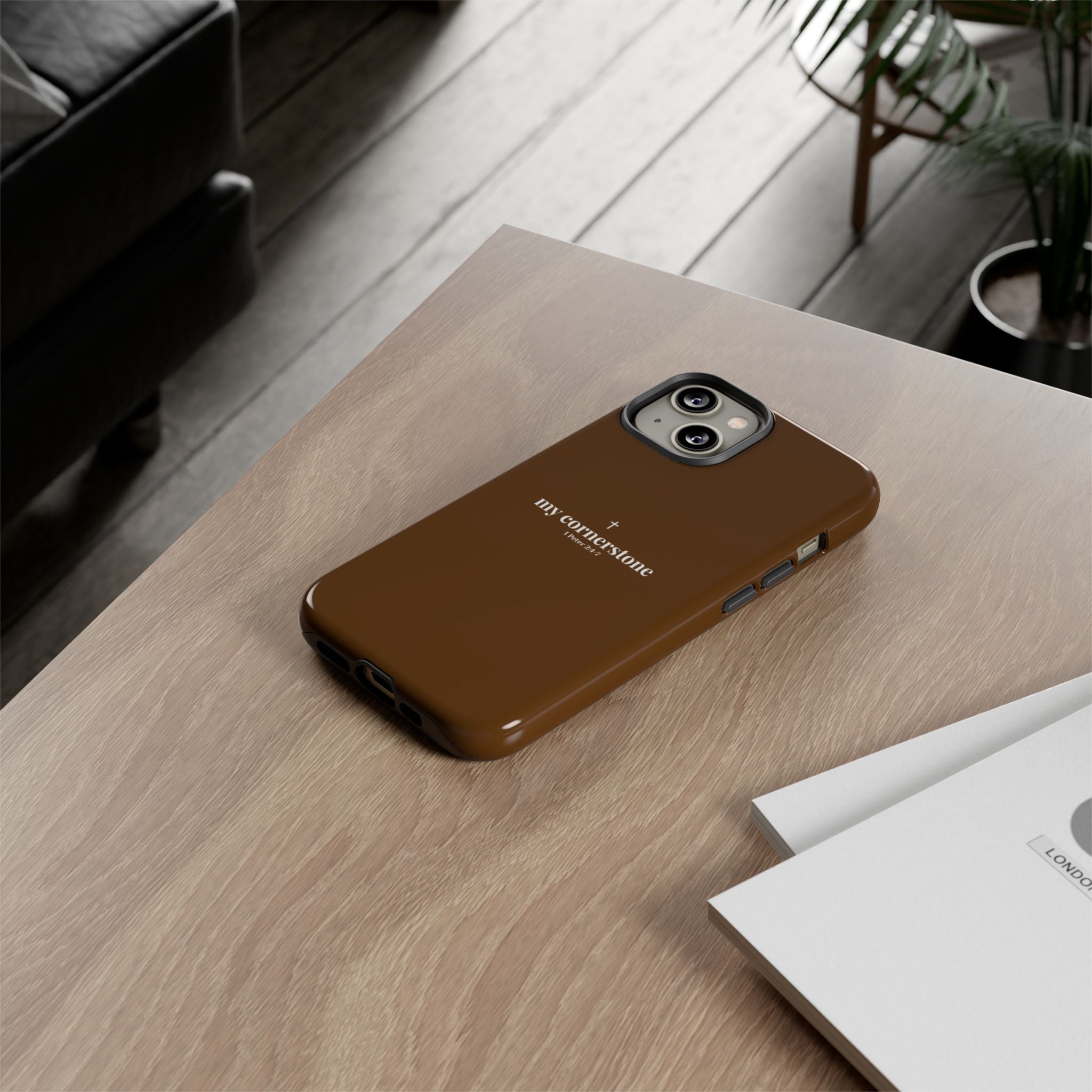 "My Cornerstone" Tough iPhone Case