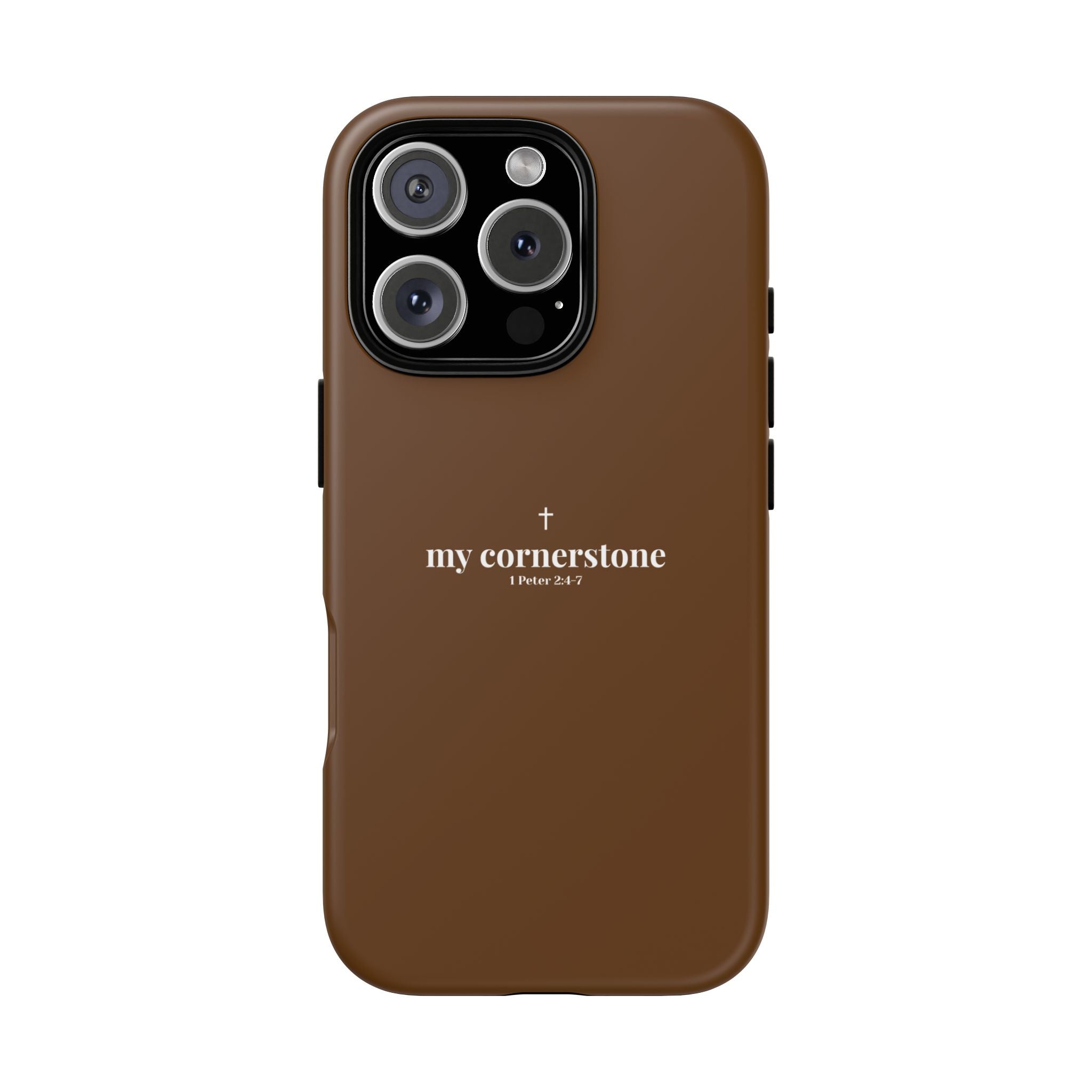 "My Cornerstone" Tough iPhone Case
