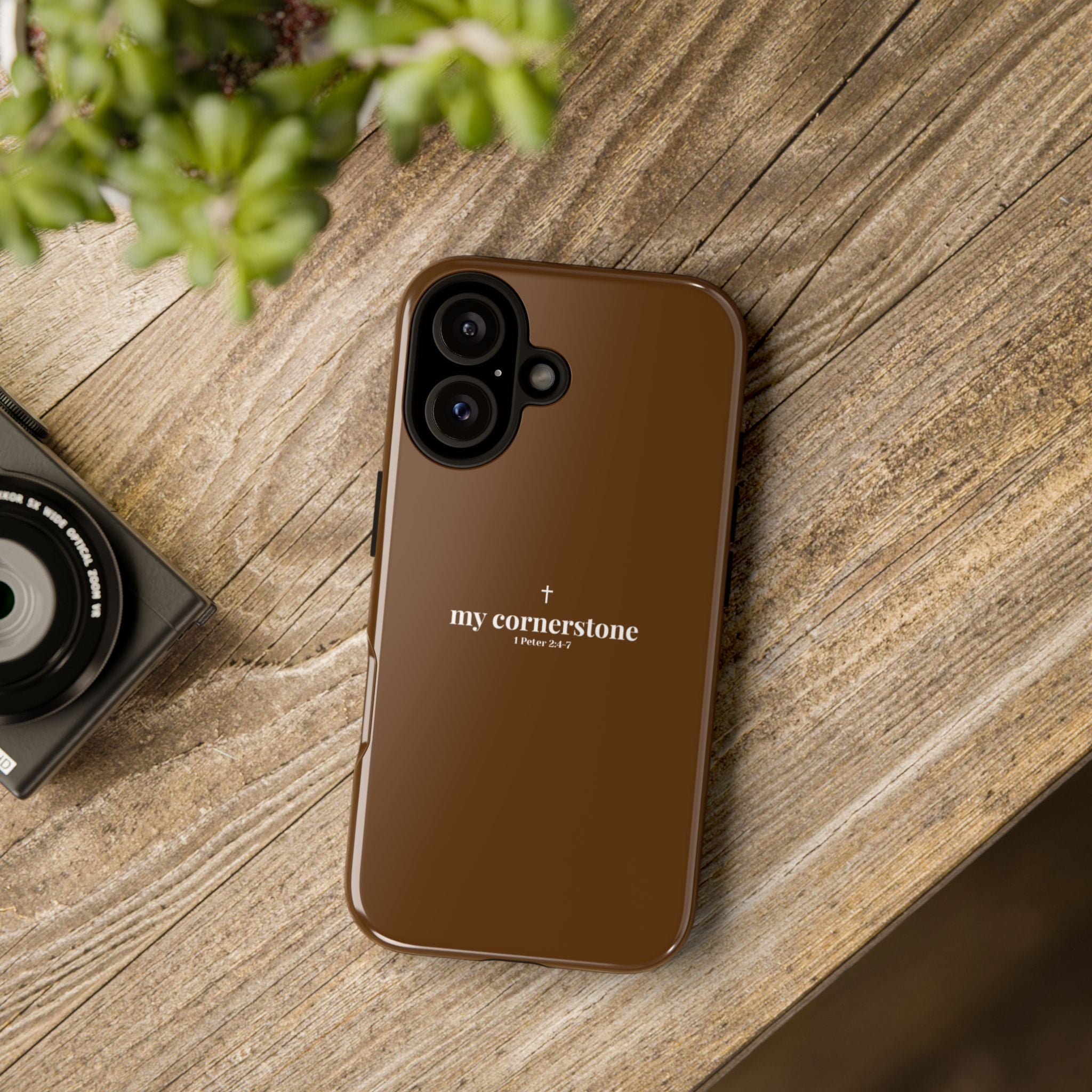"My Cornerstone" Tough iPhone Case