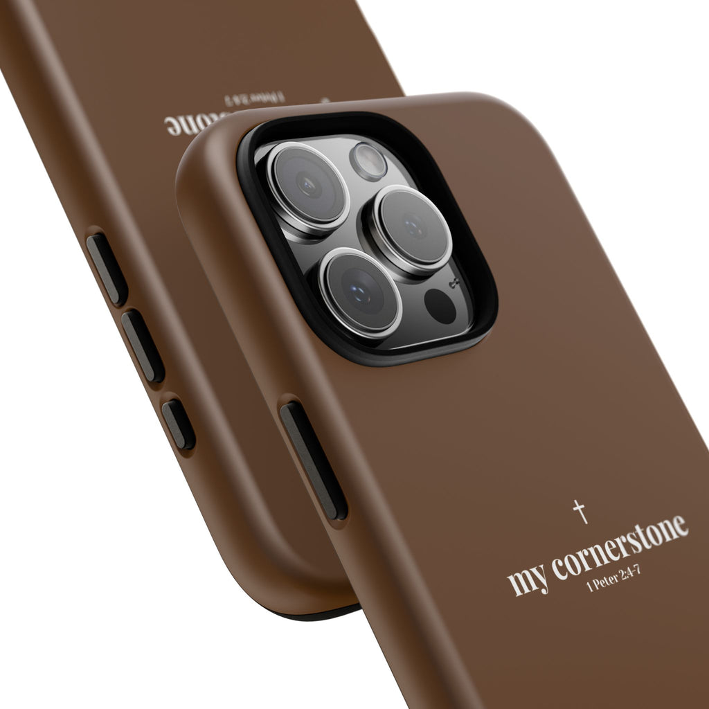 "My Cornerstone" Tough iPhone Case