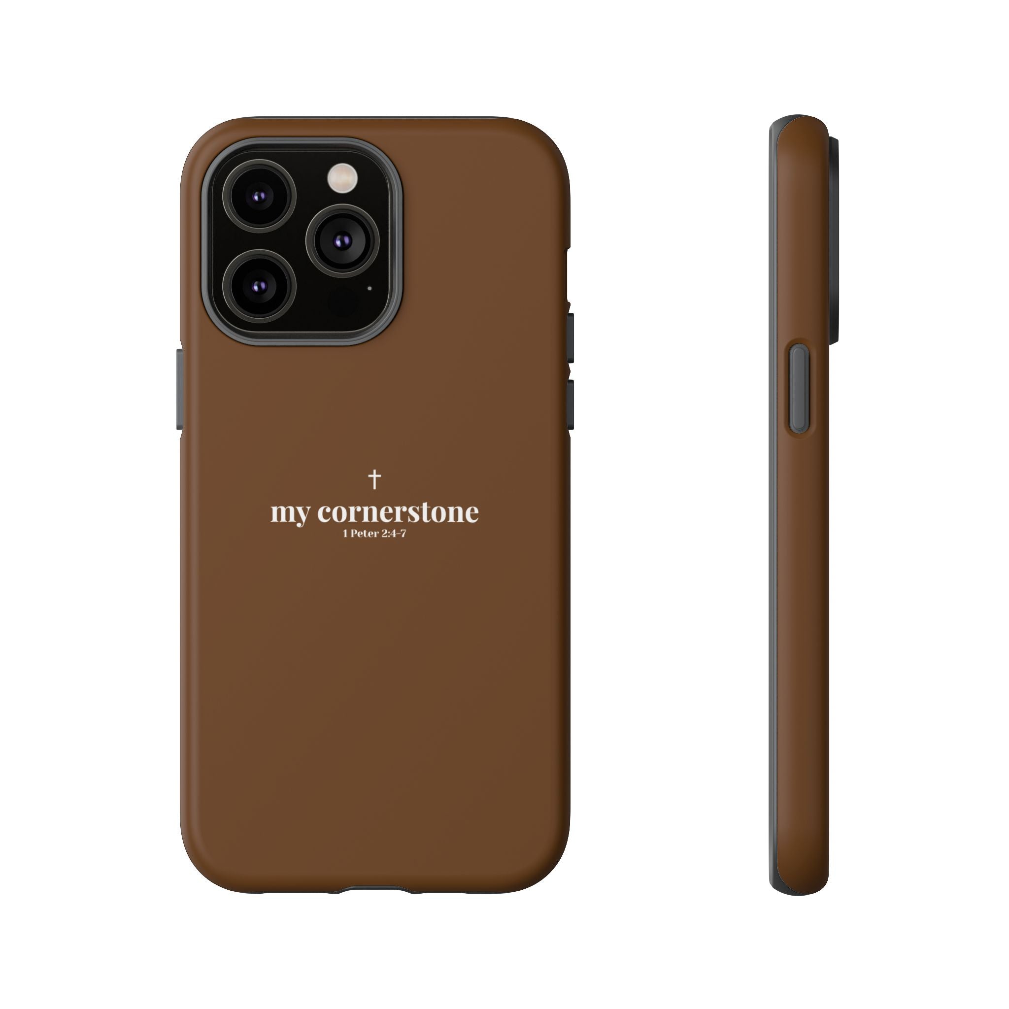 "My Cornerstone" Tough iPhone Case