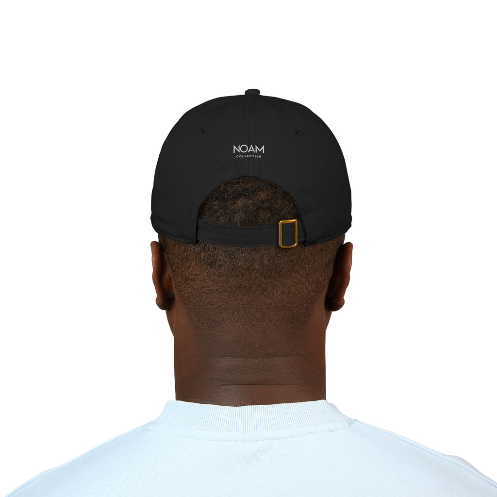 Black Organic Cotton Baseball Cap - Kingdom Living Collection