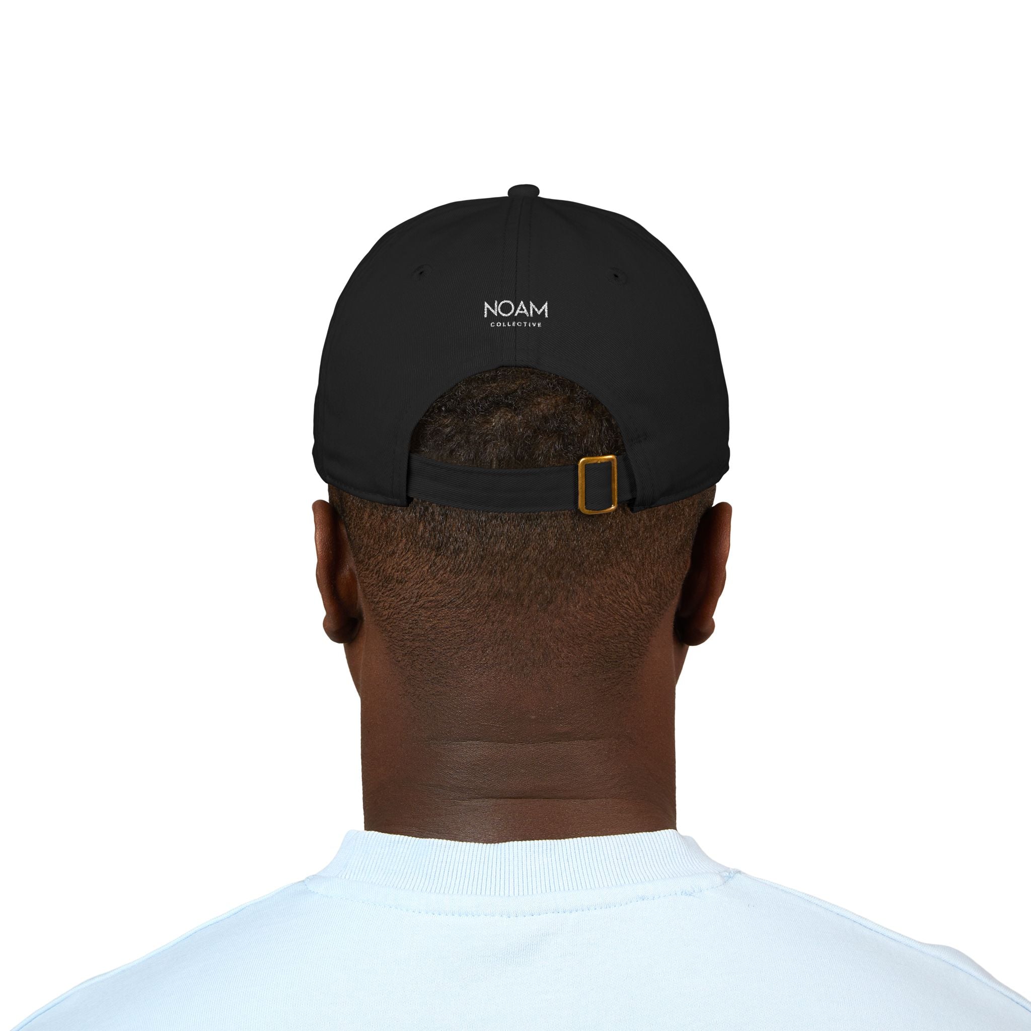 Black Organic Cotton Baseball Cap - Kingdom Living Collection