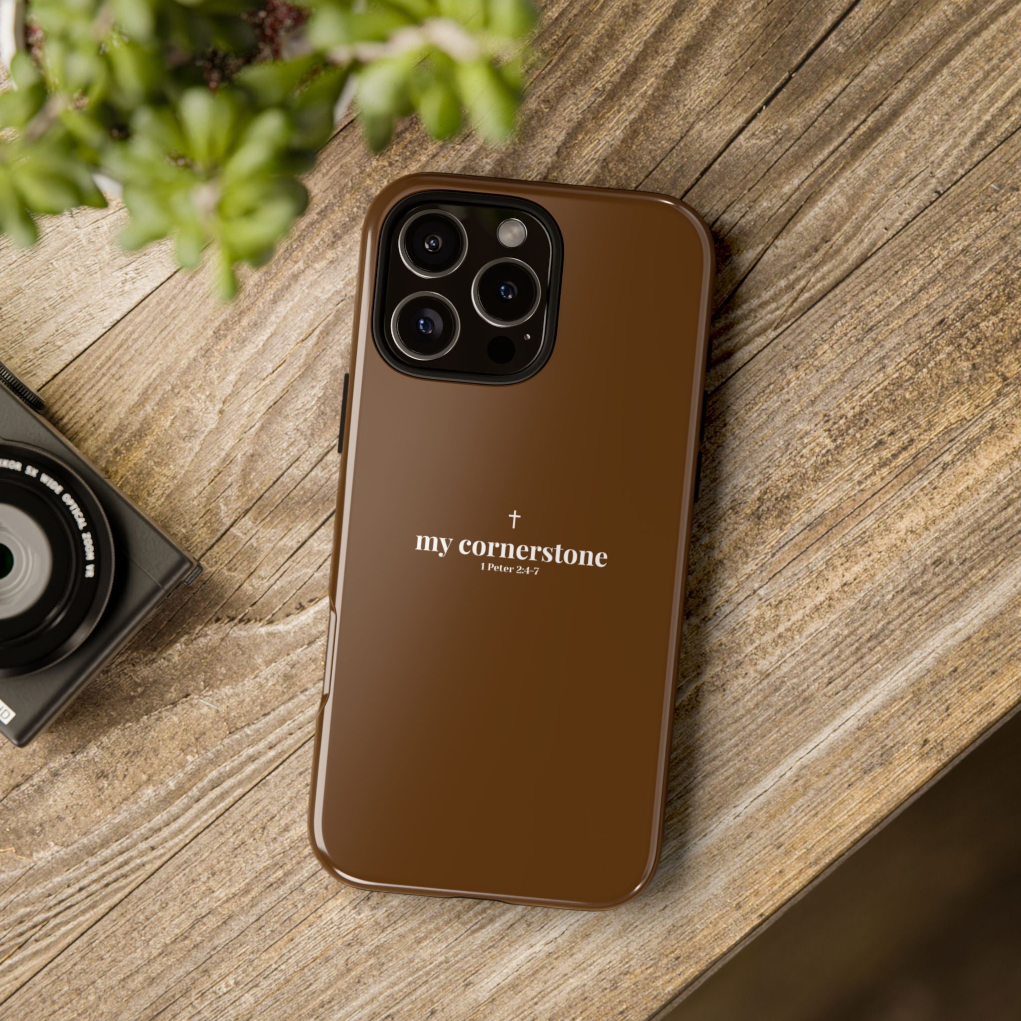 "My Cornerstone" Tough iPhone Case
