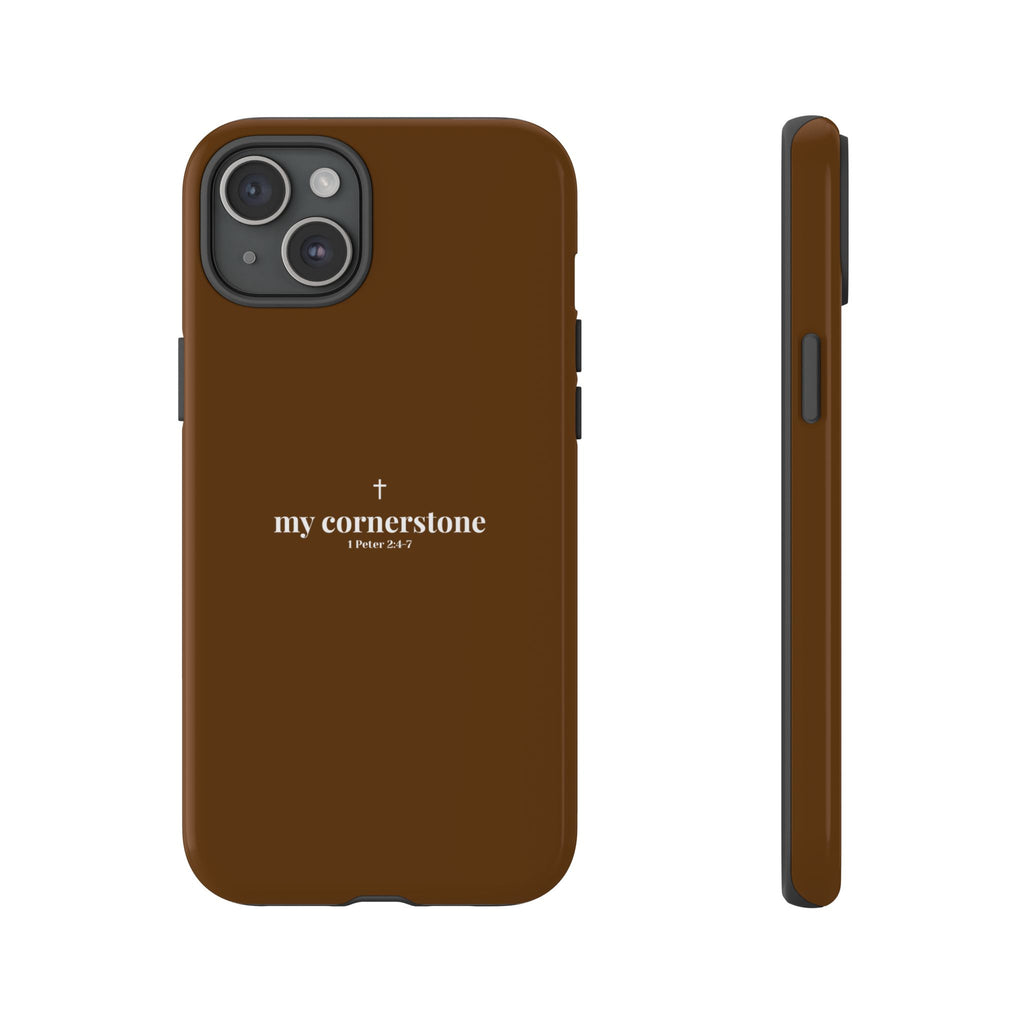 "My Cornerstone" Tough iPhone Case