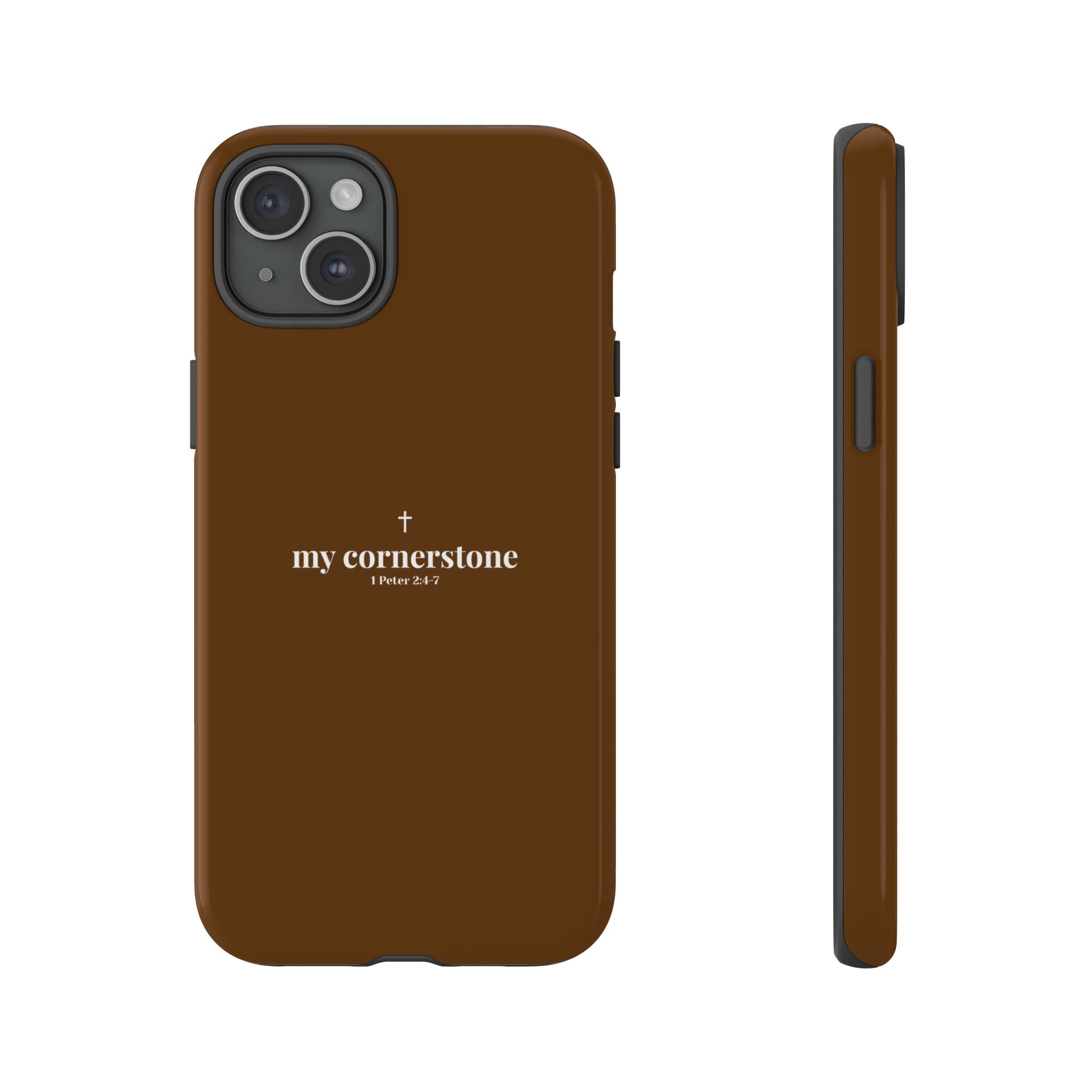 "My Cornerstone" Tough iPhone Case