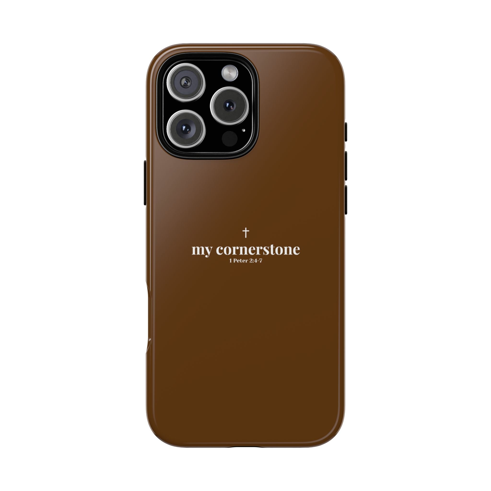 "My Cornerstone" Tough iPhone Case