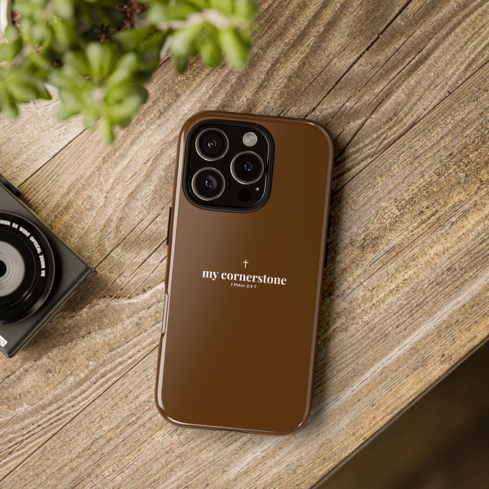 "My Cornerstone" Tough iPhone Case