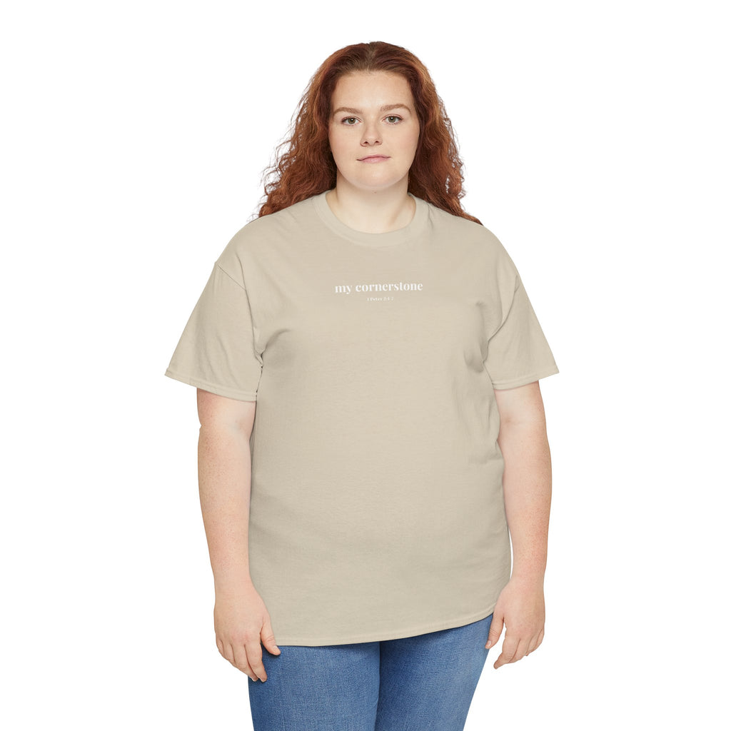 "My Cornerstone" Tee - Unisex 100% Cotton Shirt