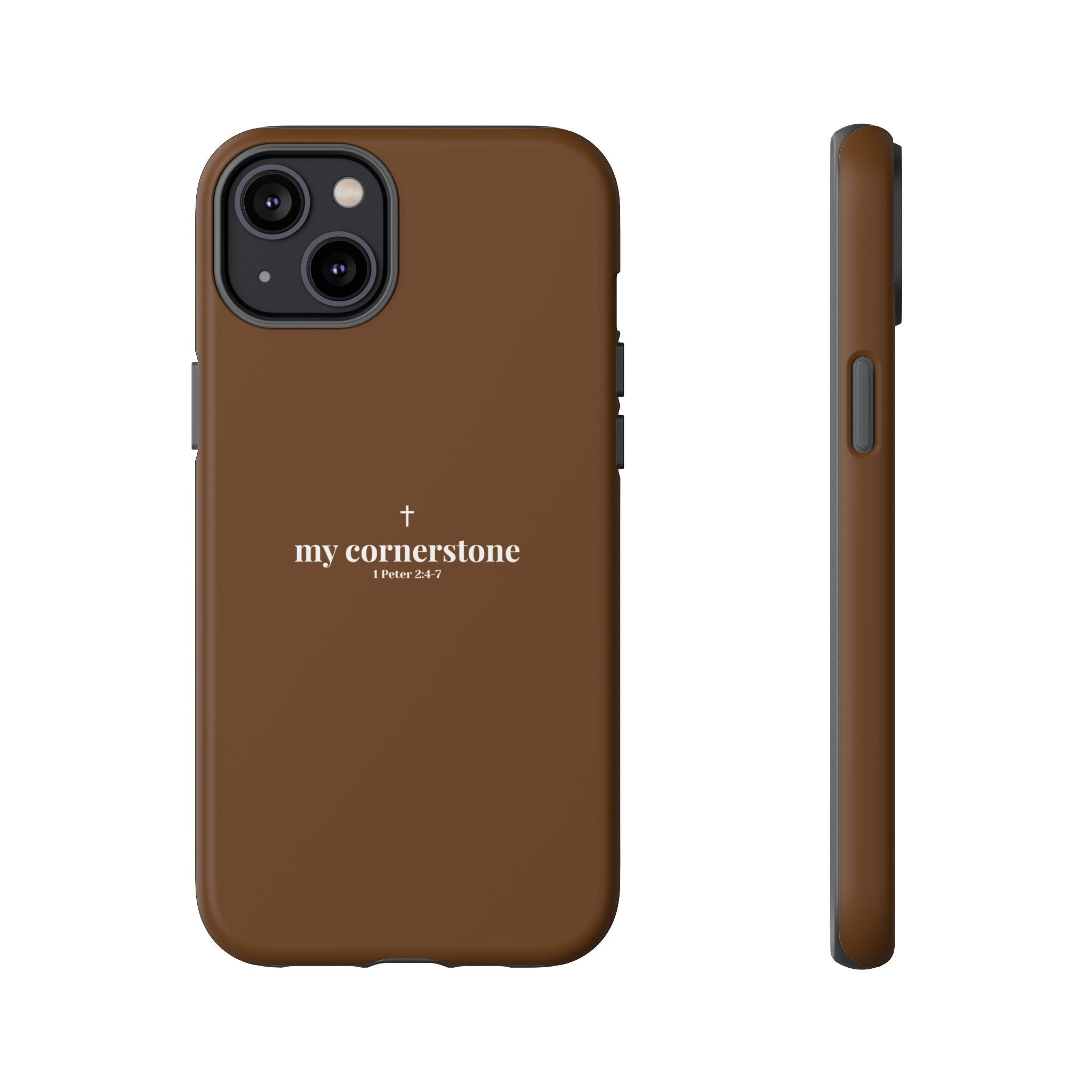 "My Cornerstone" Tough iPhone Case