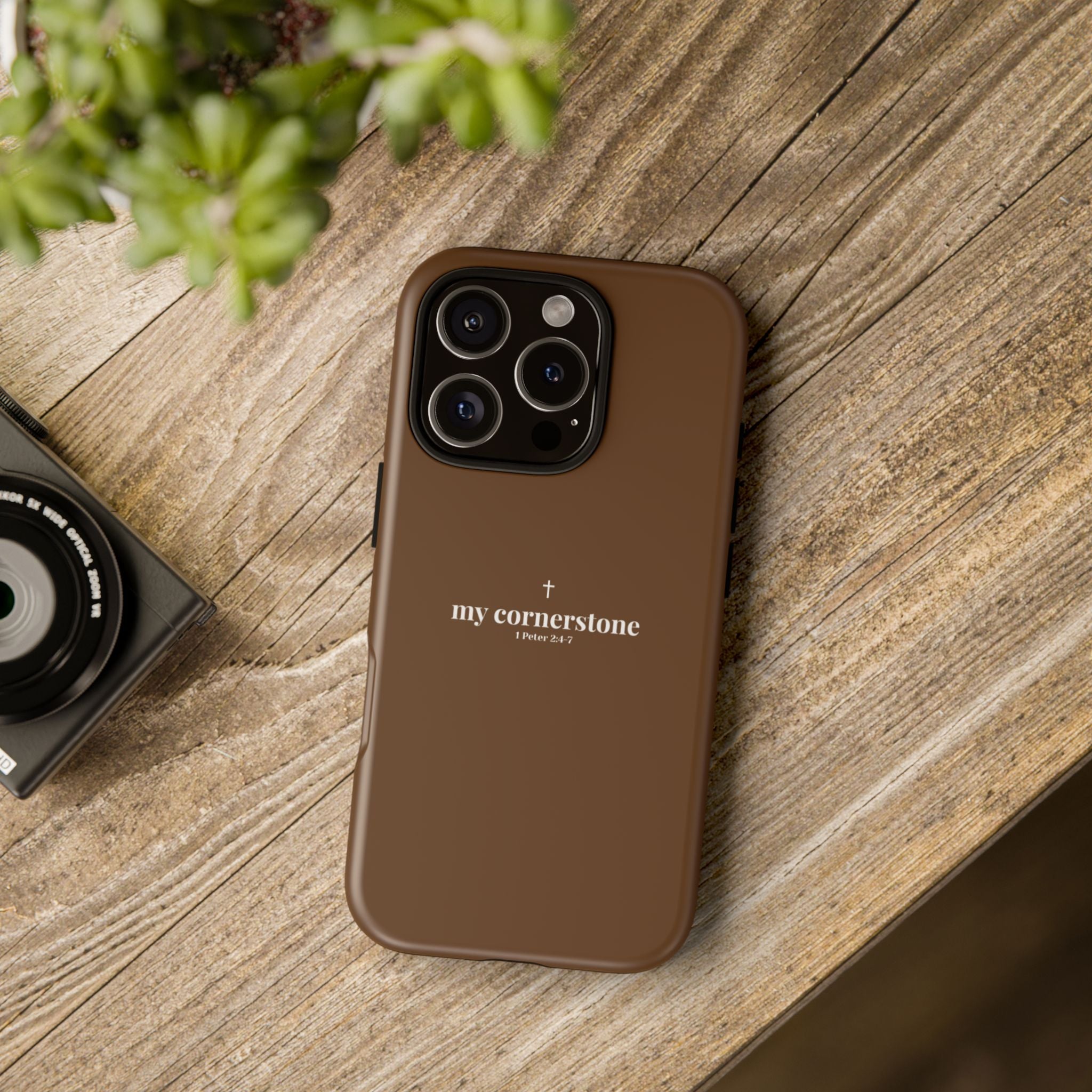 "My Cornerstone" Tough iPhone Case