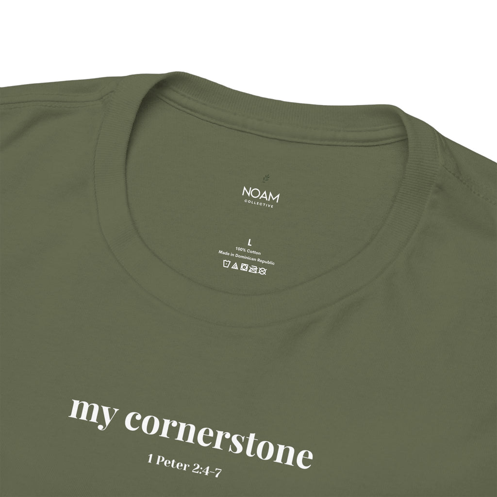"My Cornerstone" Tee - Unisex 100% Cotton Shirt