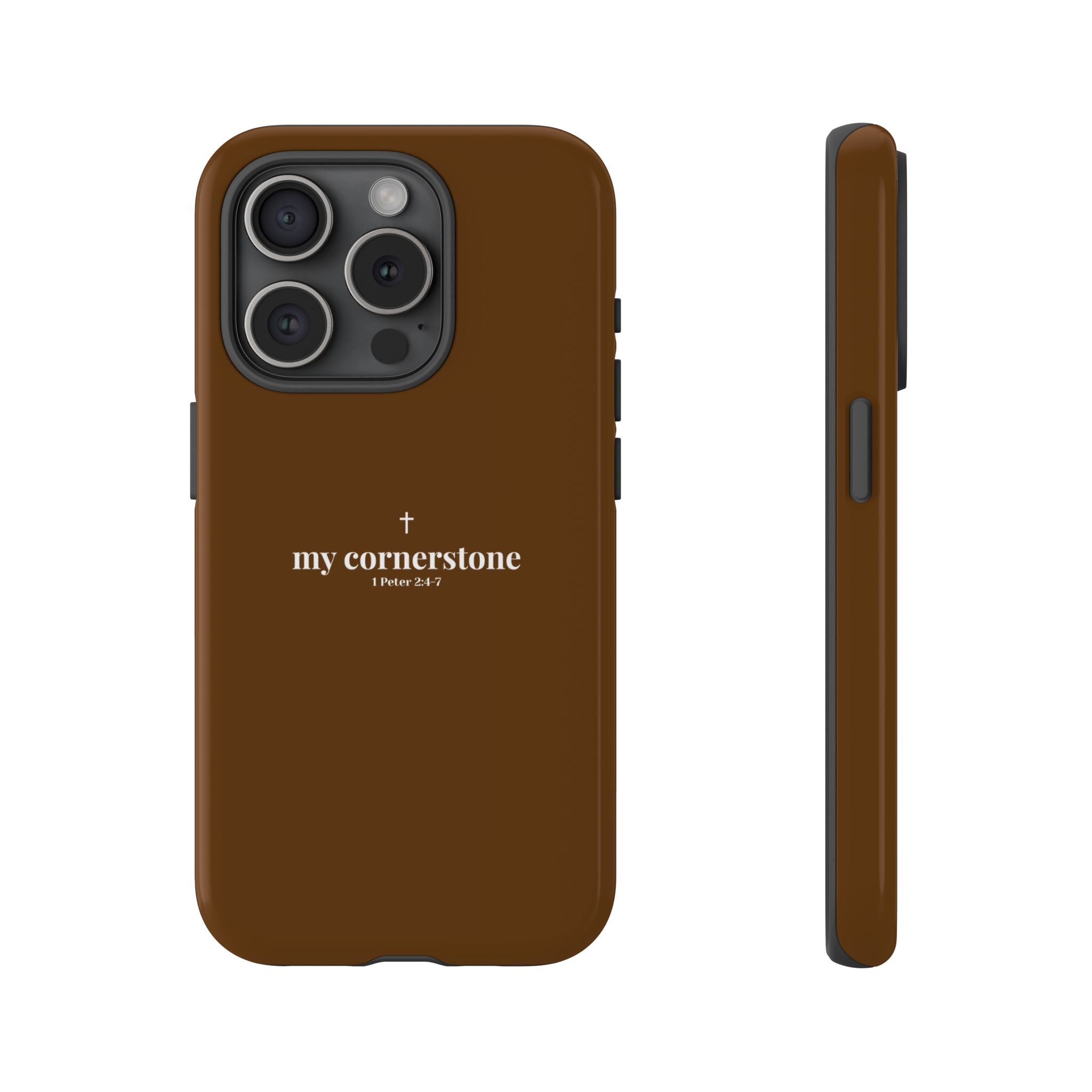 "My Cornerstone" Tough iPhone Case