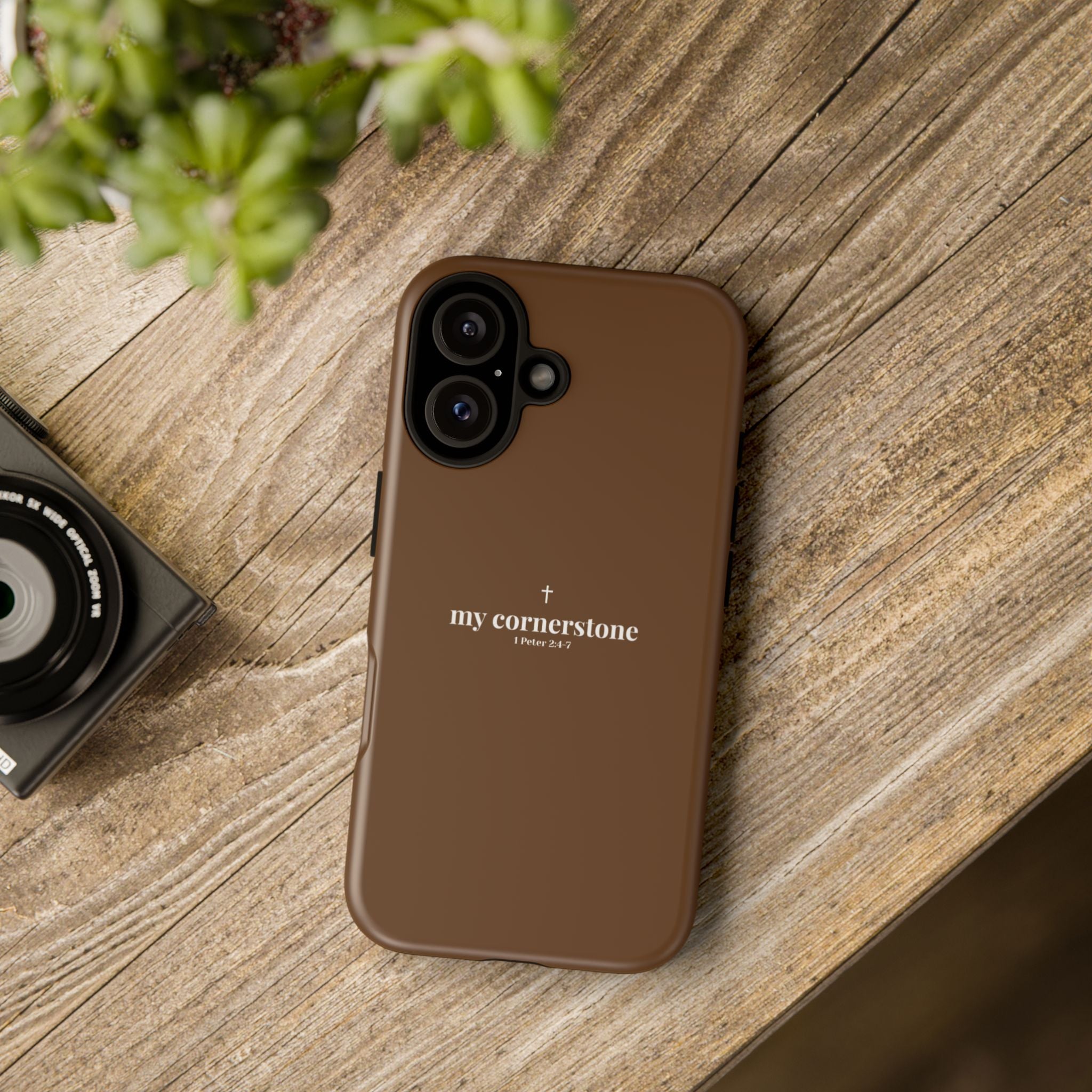 "My Cornerstone" Tough iPhone Case