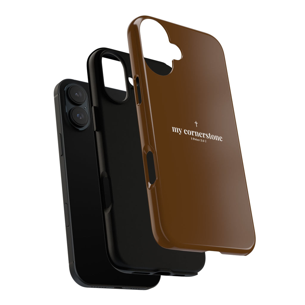 "My Cornerstone" Tough iPhone Case