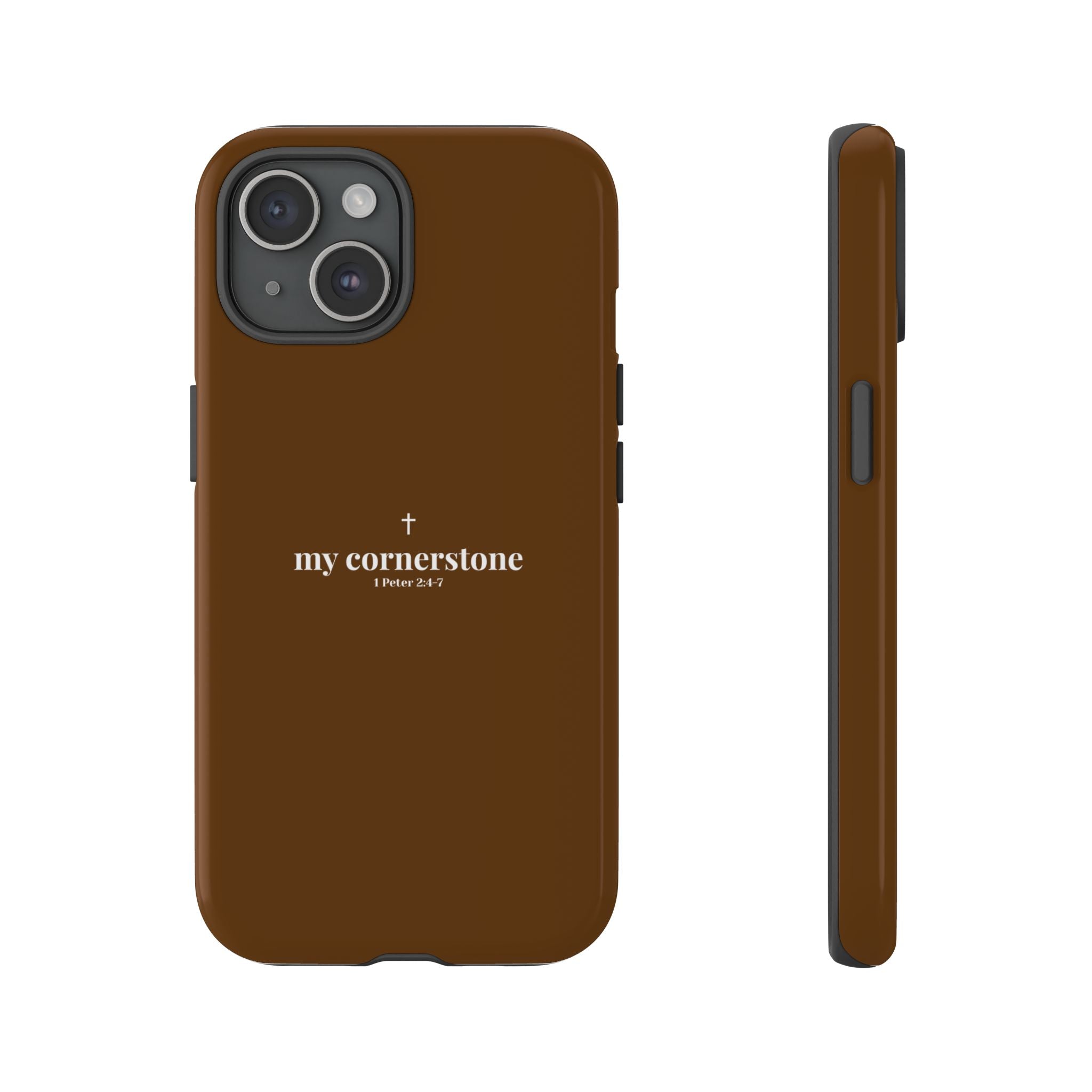 "My Cornerstone" Tough iPhone Case