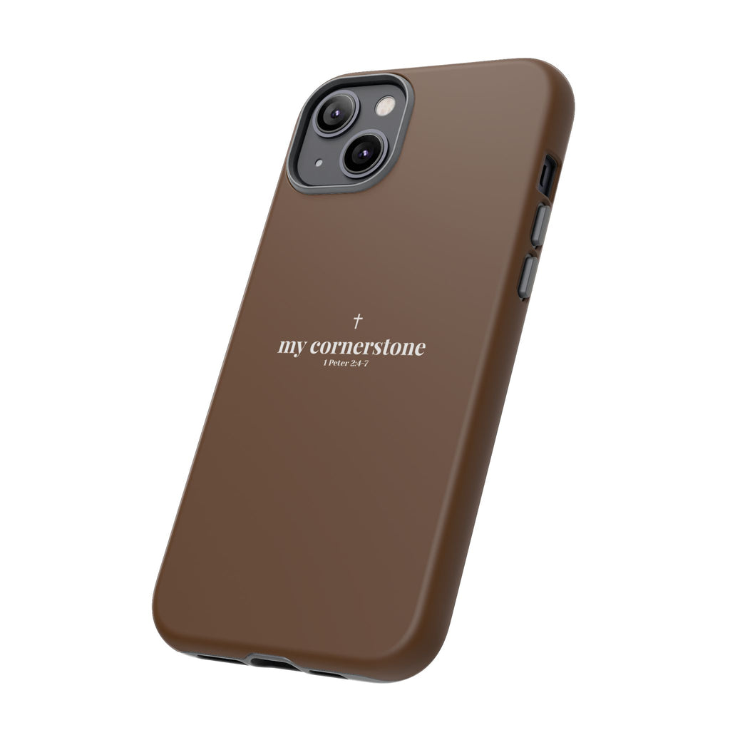 "My Cornerstone" Tough iPhone Case