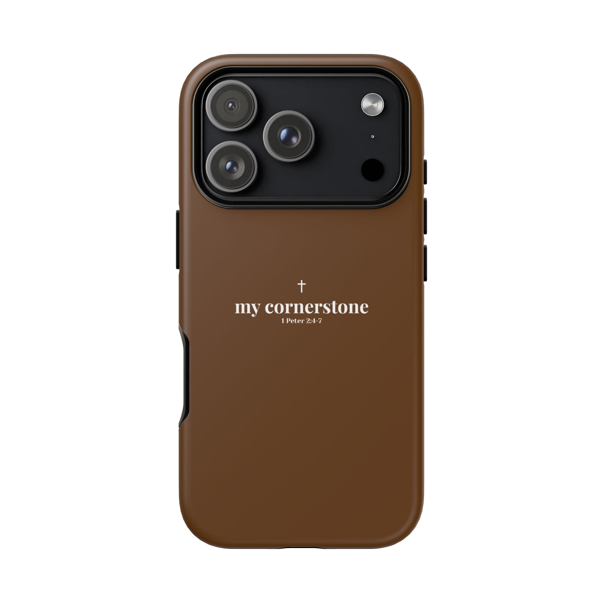 "My Cornerstone" Tough iPhone Case