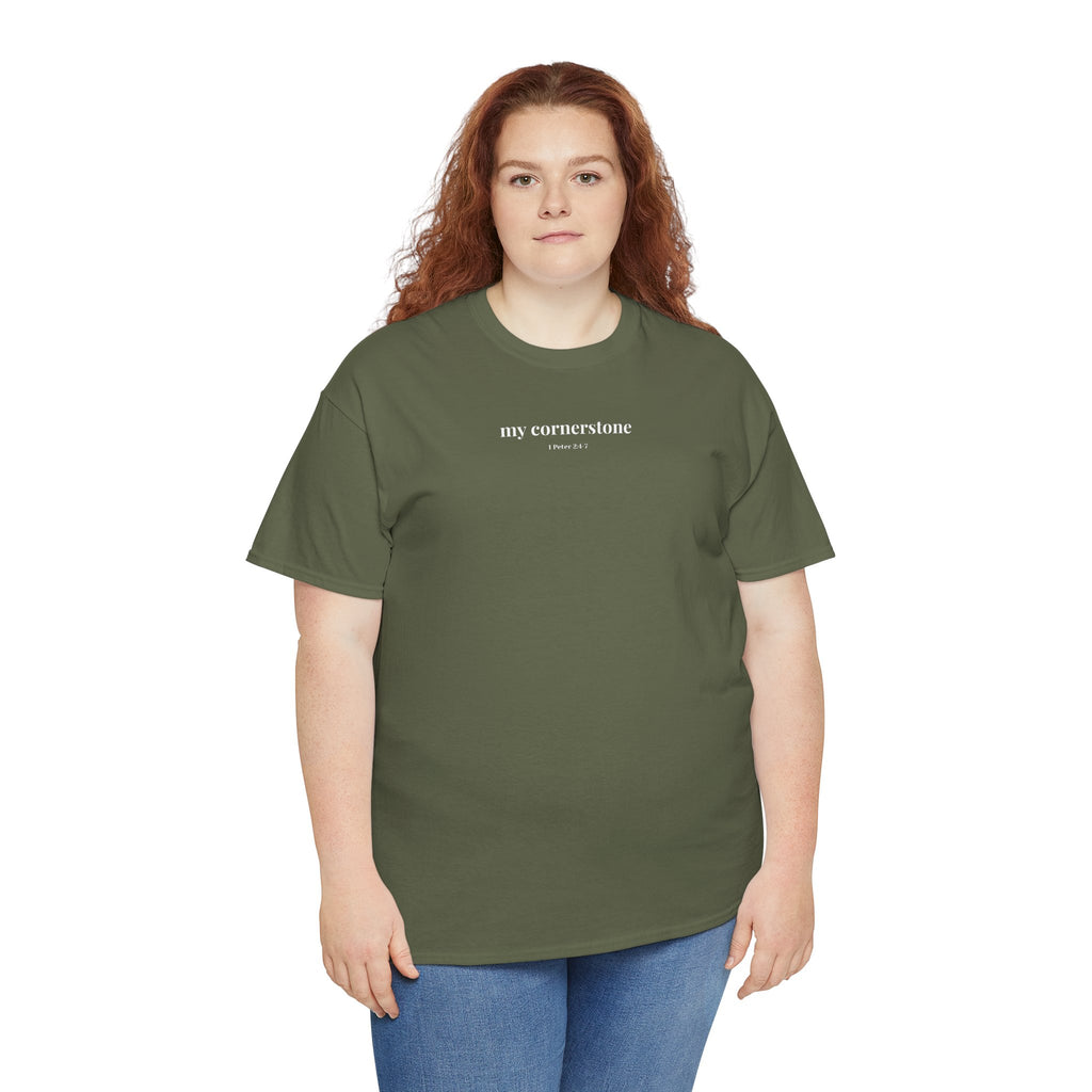 "My Cornerstone" Tee - Unisex 100% Cotton Shirt