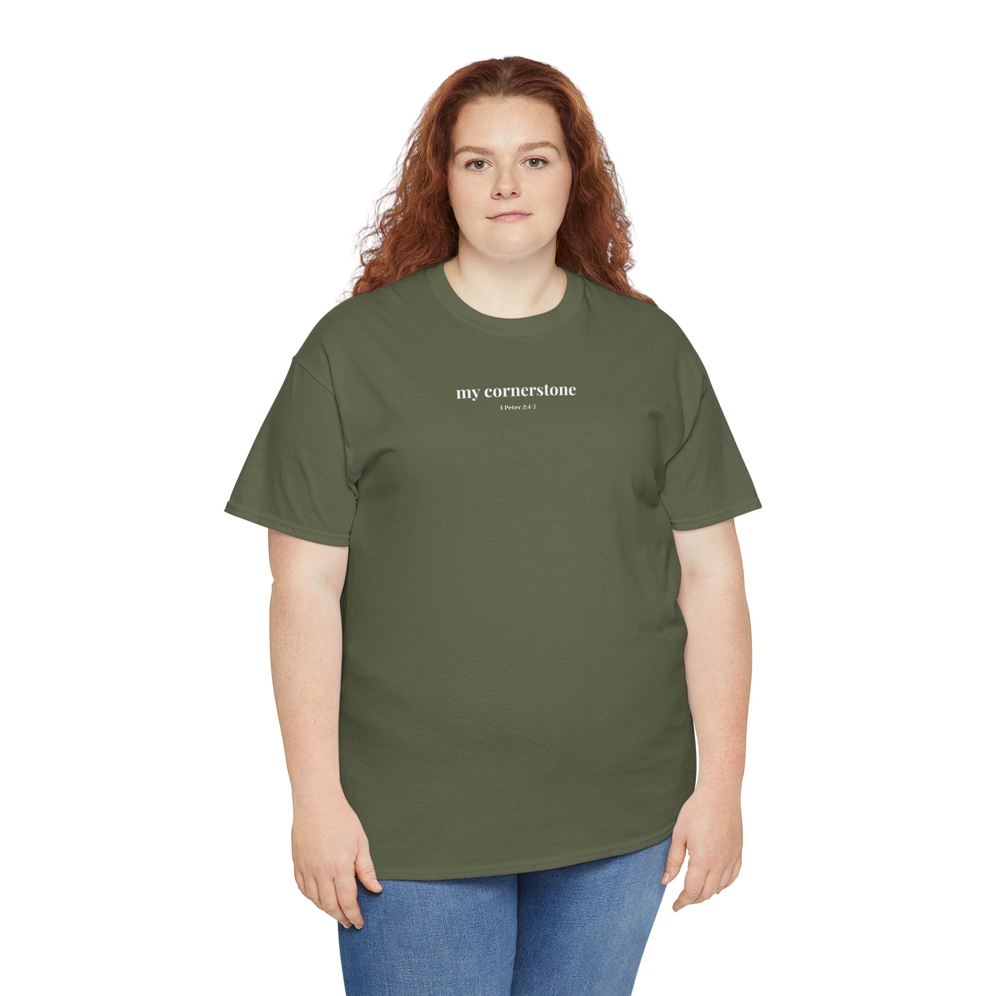 "My Cornerstone" Tee - Unisex 100% Cotton Shirt