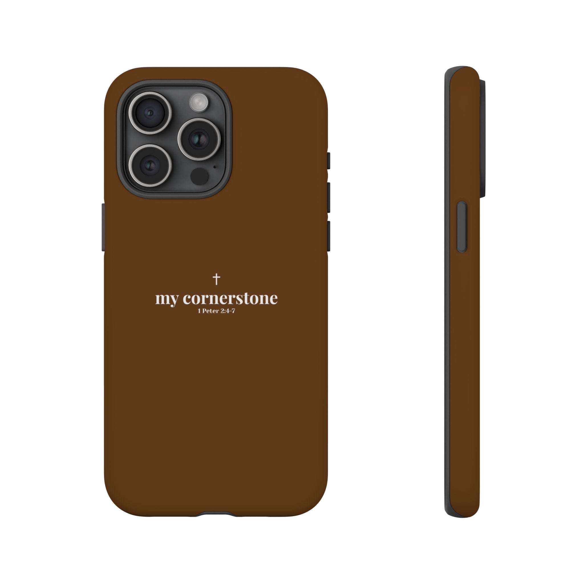 "My Cornerstone" Tough iPhone Case