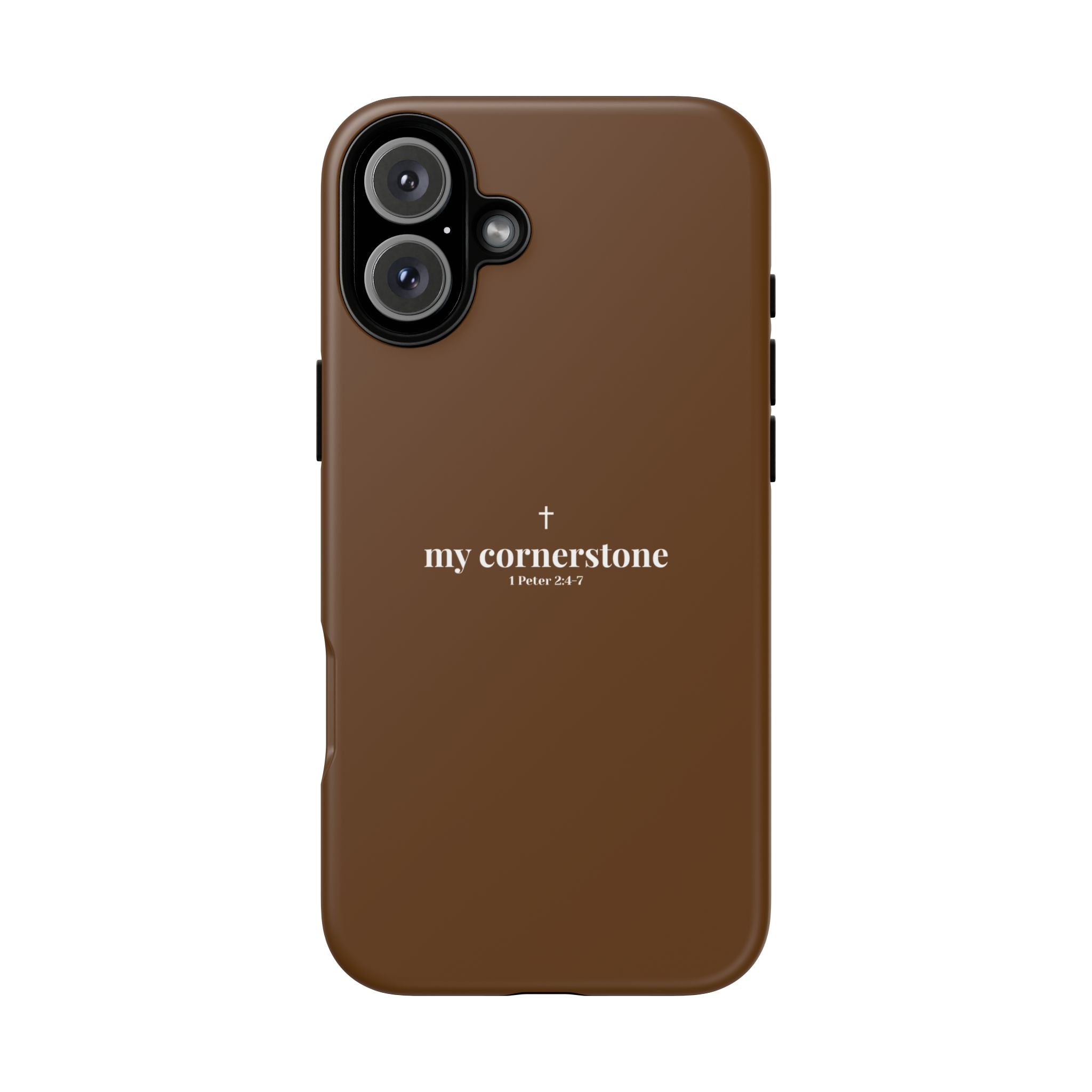 "My Cornerstone" Tough iPhone Case