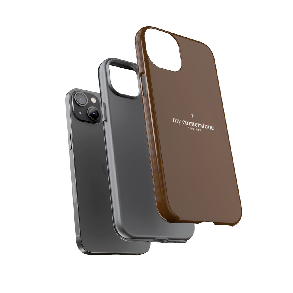 "My Cornerstone" Tough iPhone Case