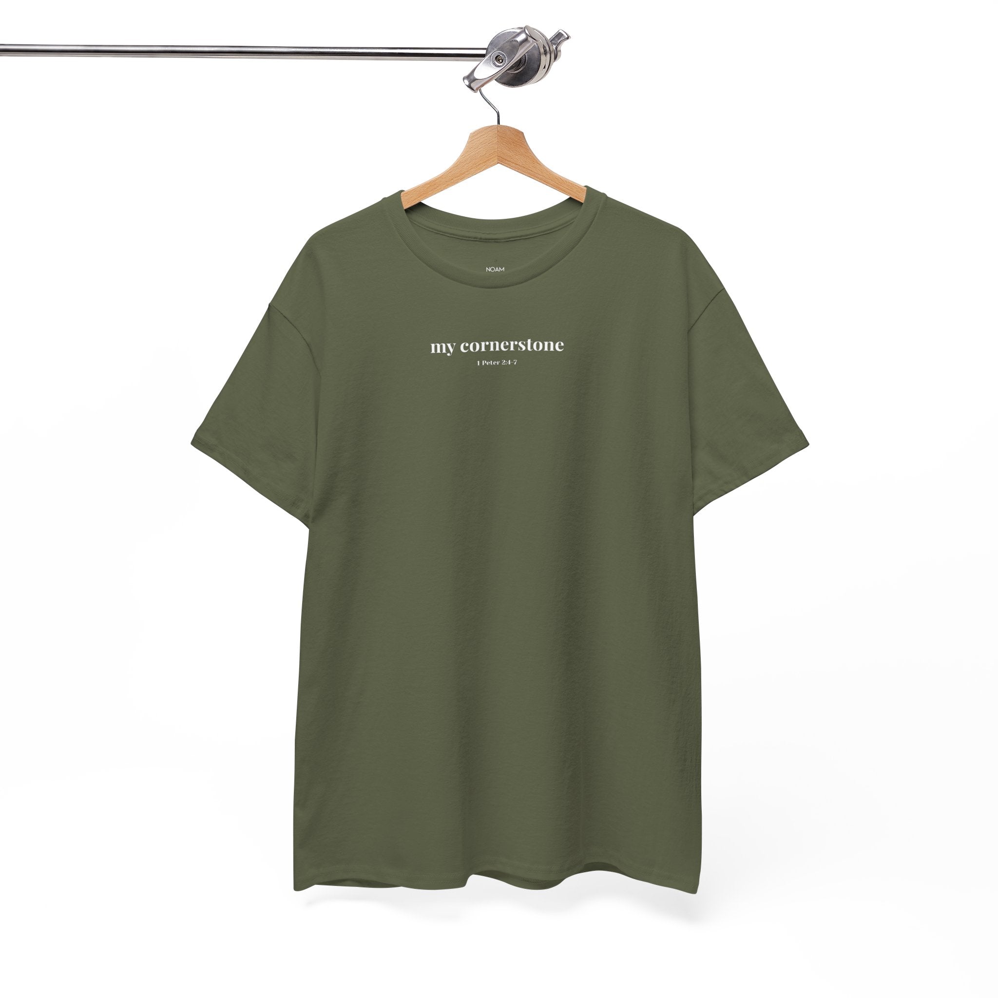 "My Cornerstone" Tee - Unisex 100% Cotton Shirt