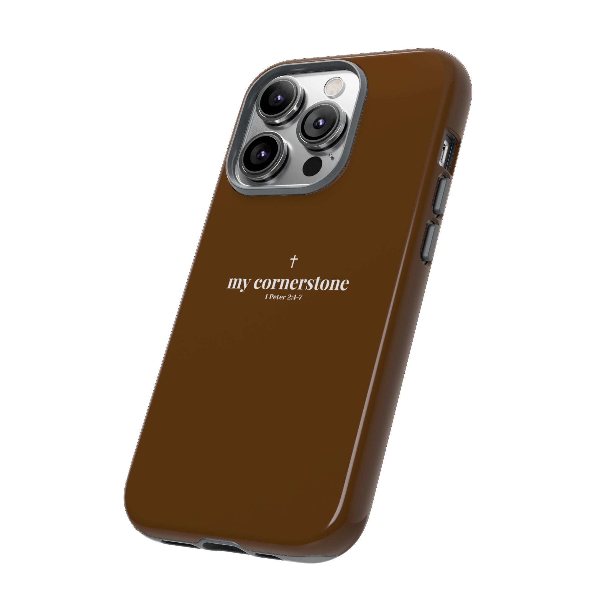 "My Cornerstone" Tough iPhone Case