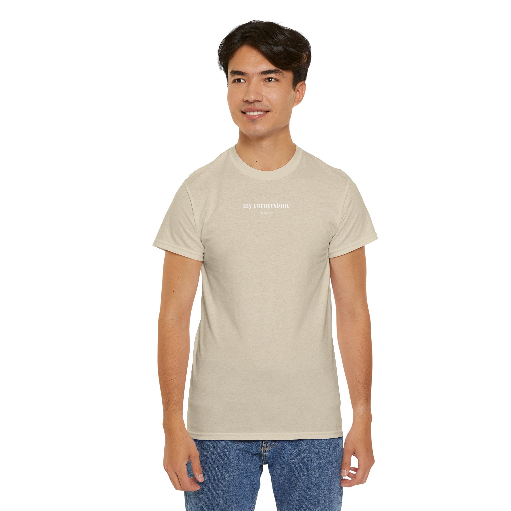 "My Cornerstone" Tee - Unisex 100% Cotton Shirt