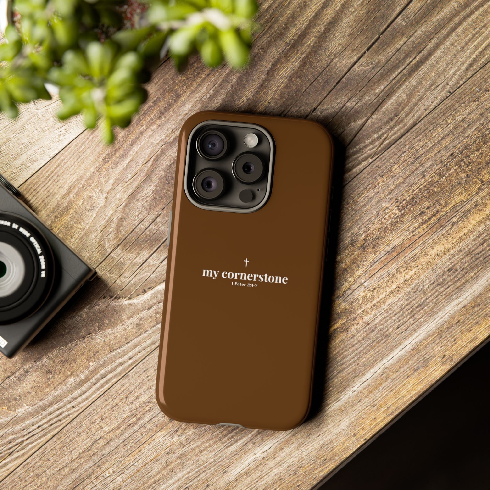 "My Cornerstone" Tough iPhone Case
