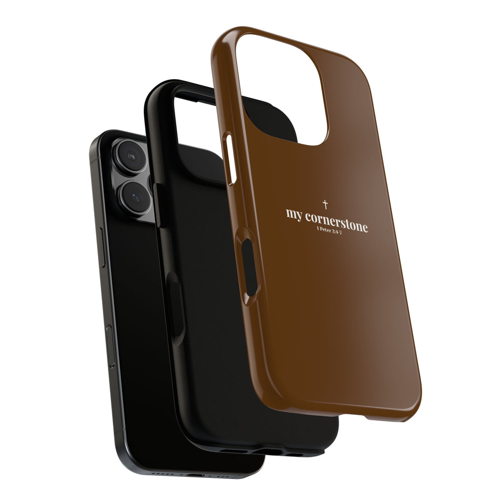 "My Cornerstone" Tough iPhone Case