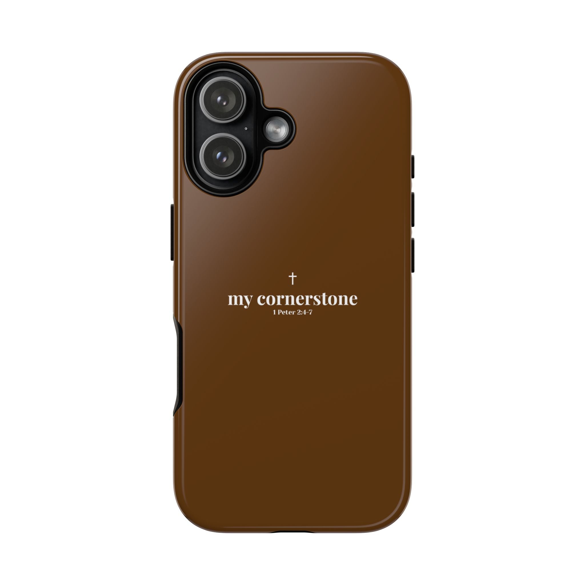 "My Cornerstone" Tough iPhone Case