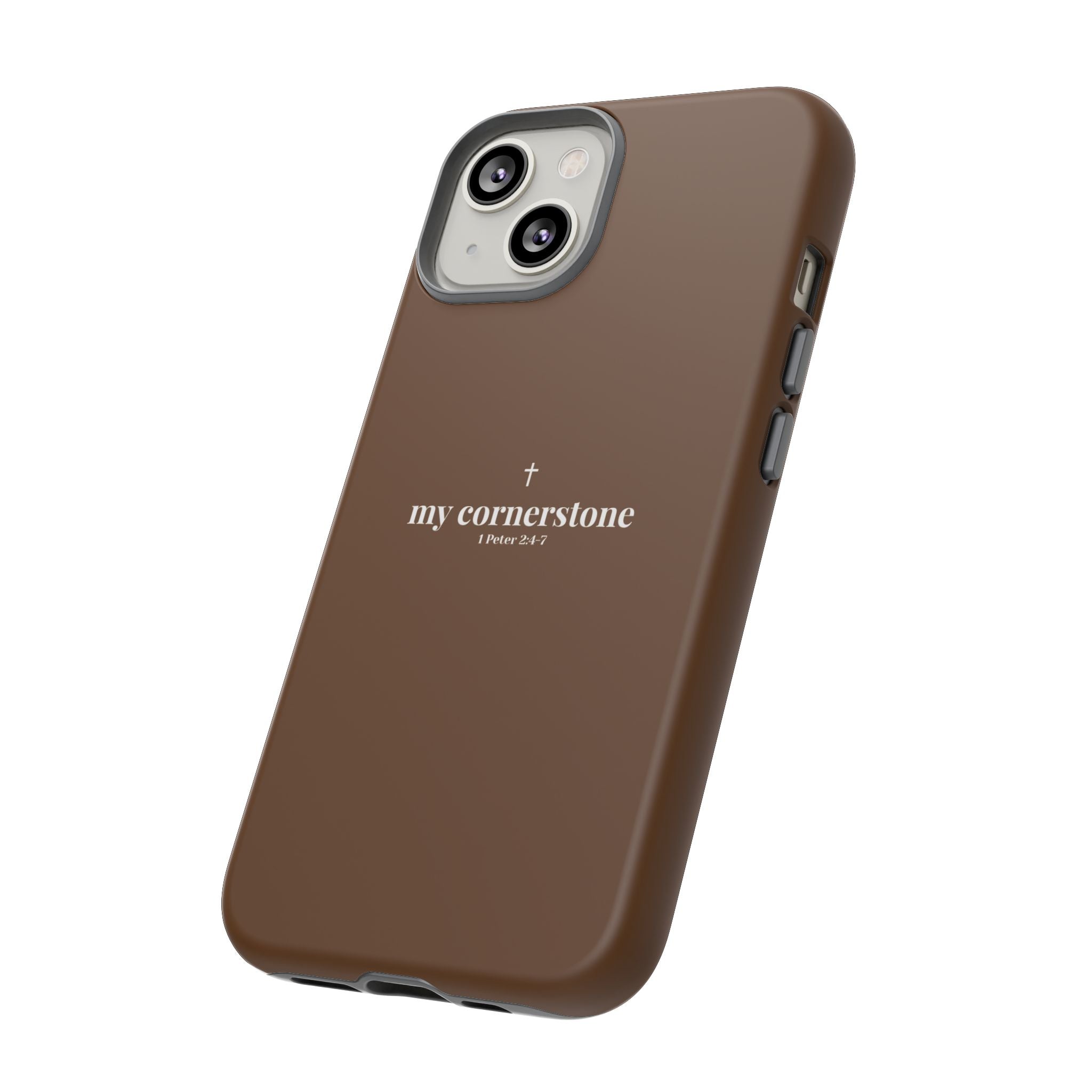 "My Cornerstone" Tough iPhone Case