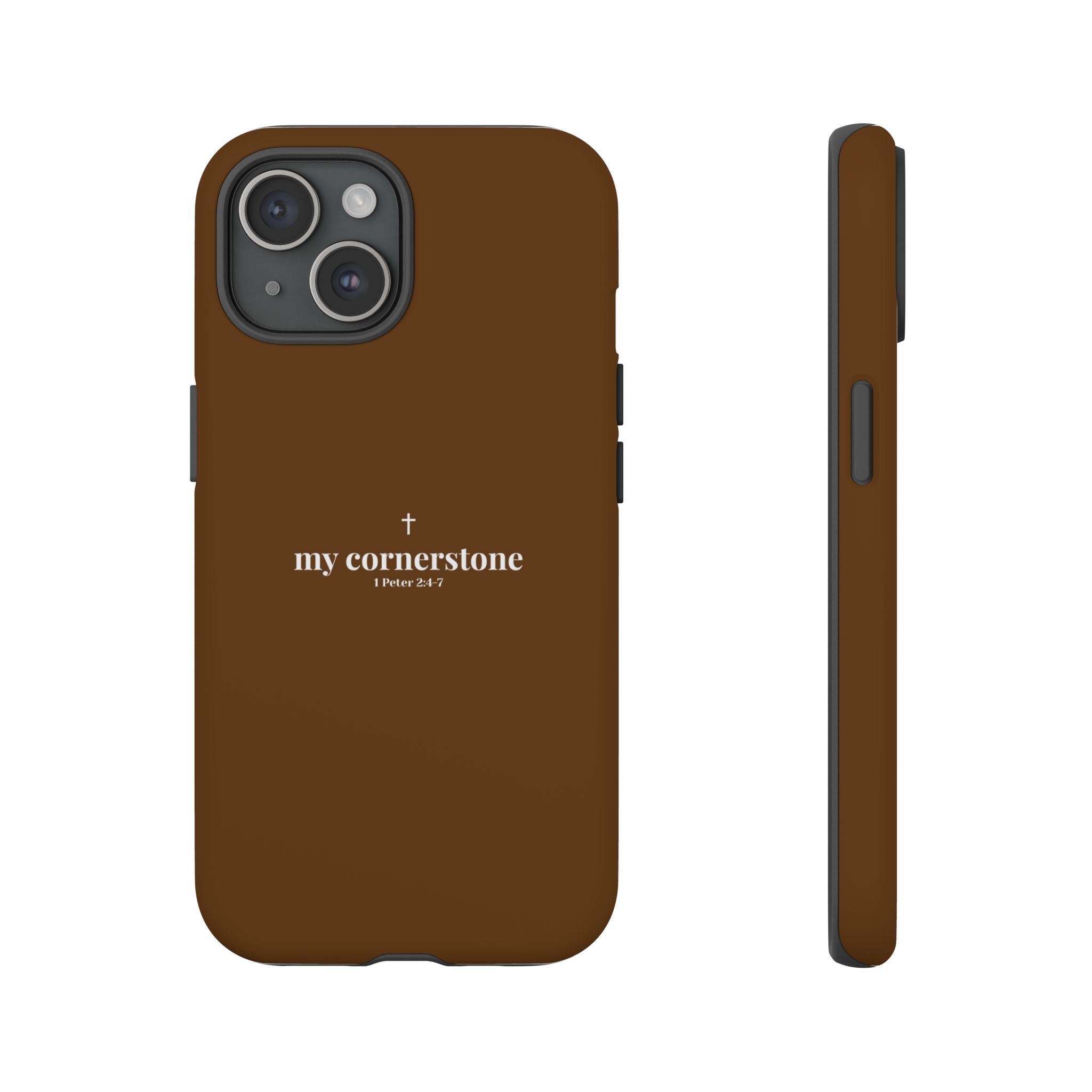 "My Cornerstone" Tough iPhone Case
