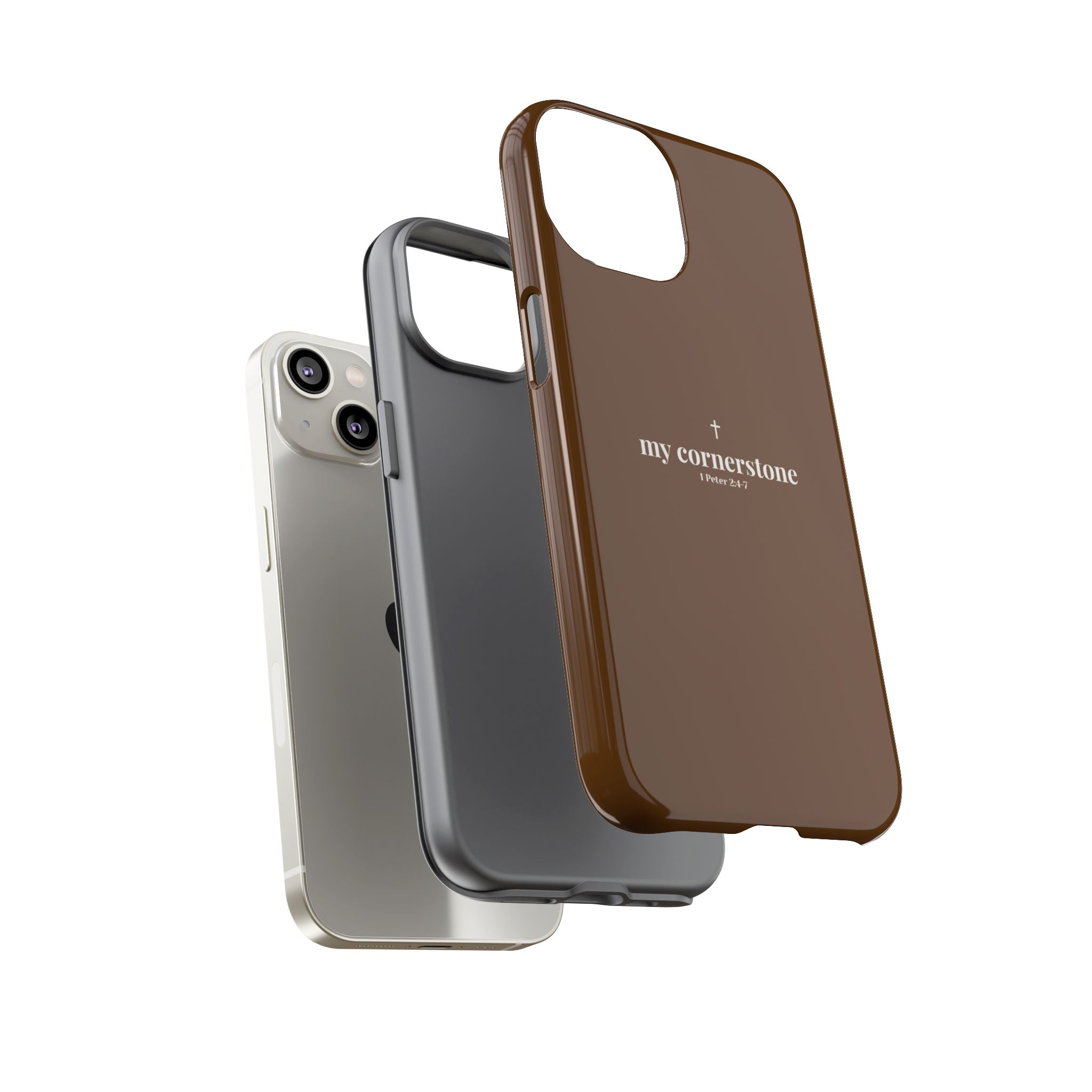 "My Cornerstone" Tough iPhone Case