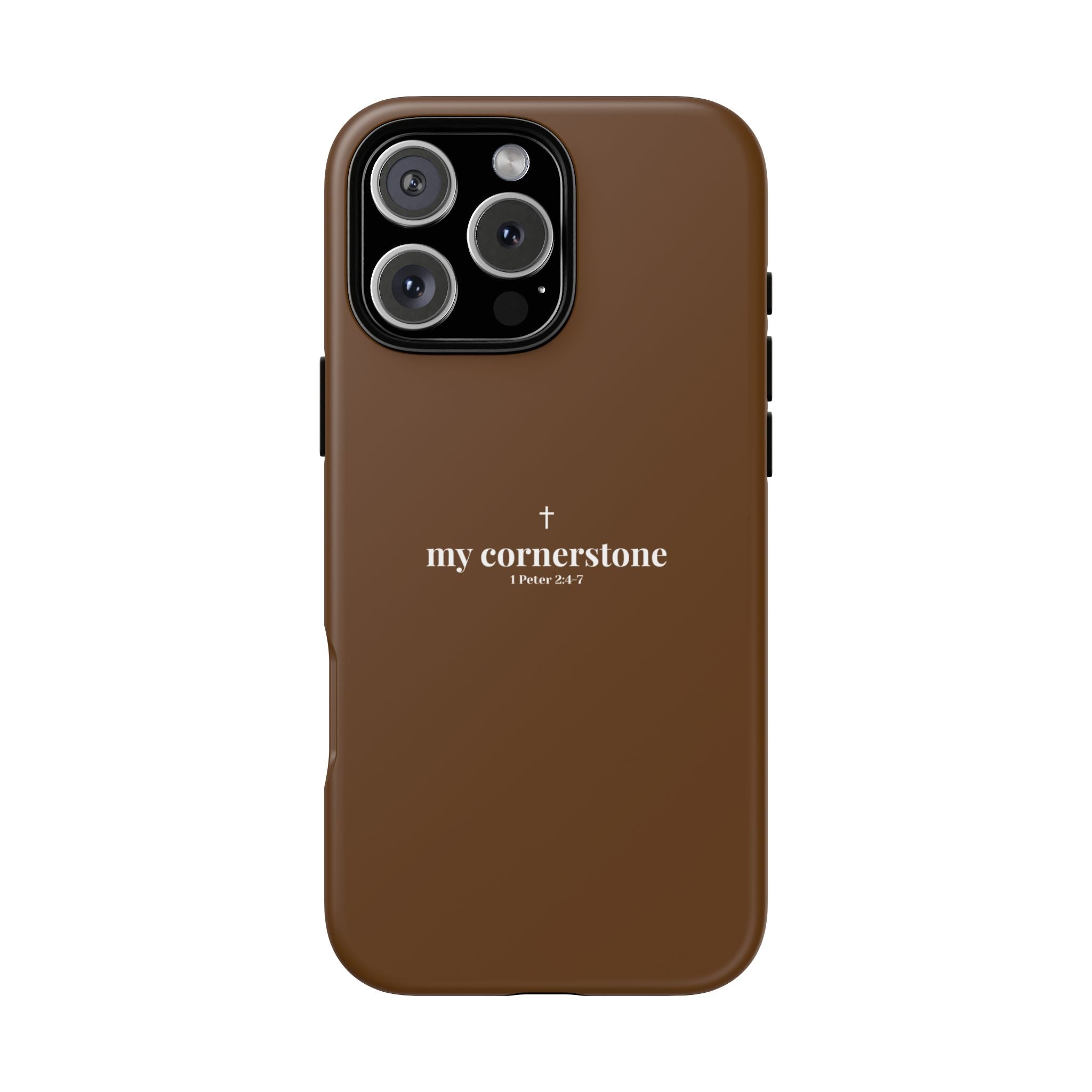 "My Cornerstone" Tough iPhone Case