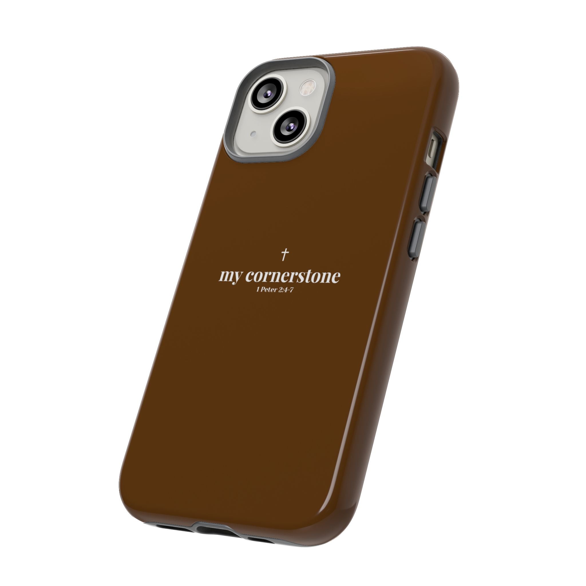 "My Cornerstone" Tough iPhone Case