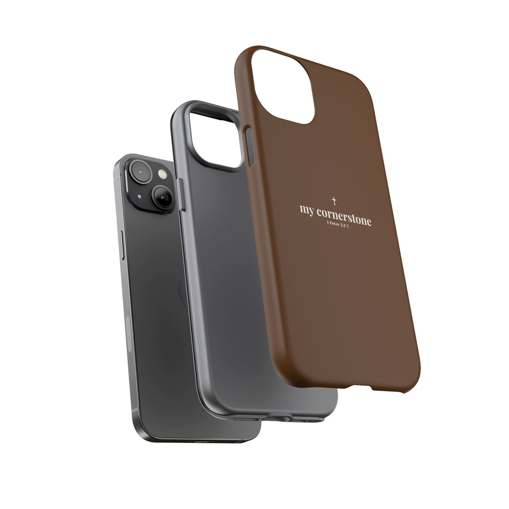"My Cornerstone" Tough iPhone Case